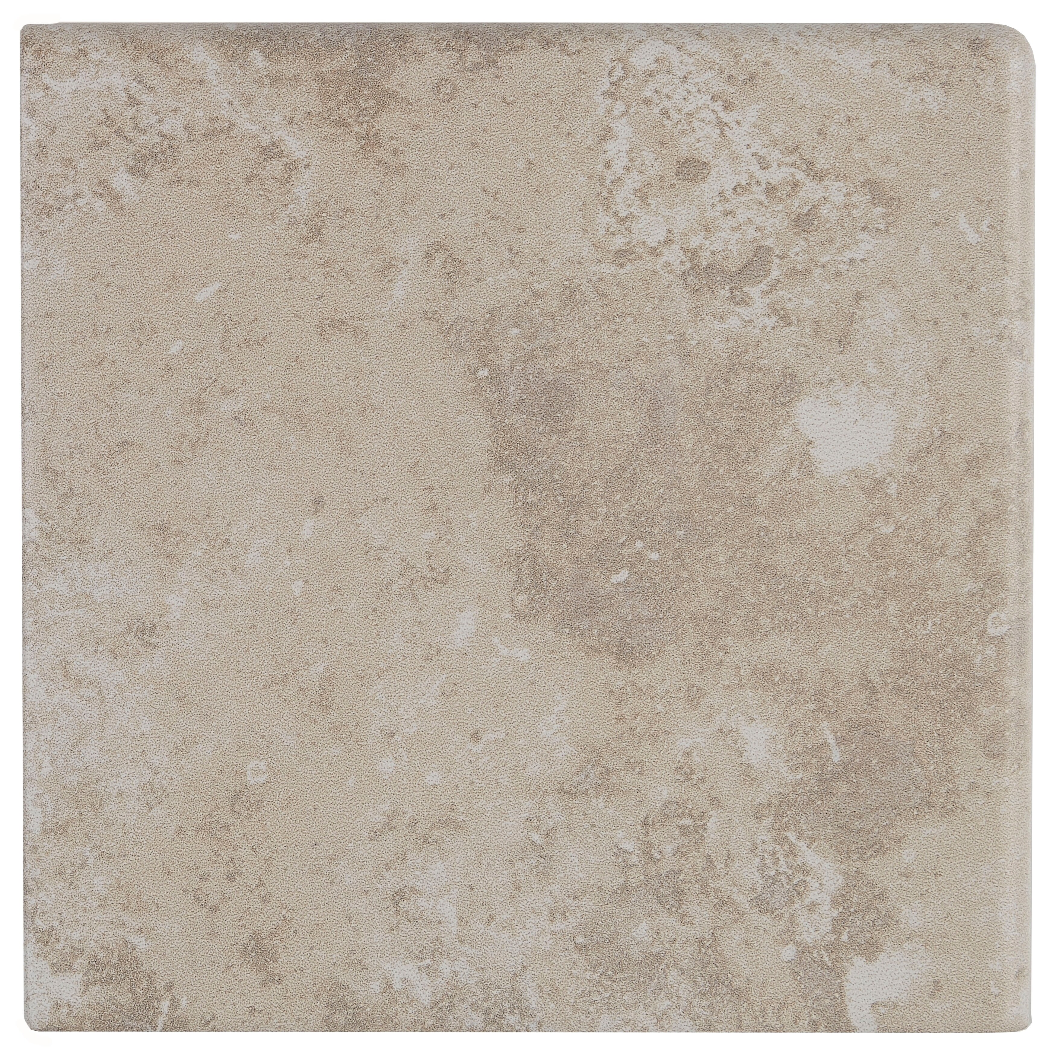 Rustic Style 6x6 Inch Ceramic Bullnose Corner In White Rock Rustic Style 6x6 Inch Ceramic Bullnose Corner In White Rock Free Shipping On Orders Over 45 20772381