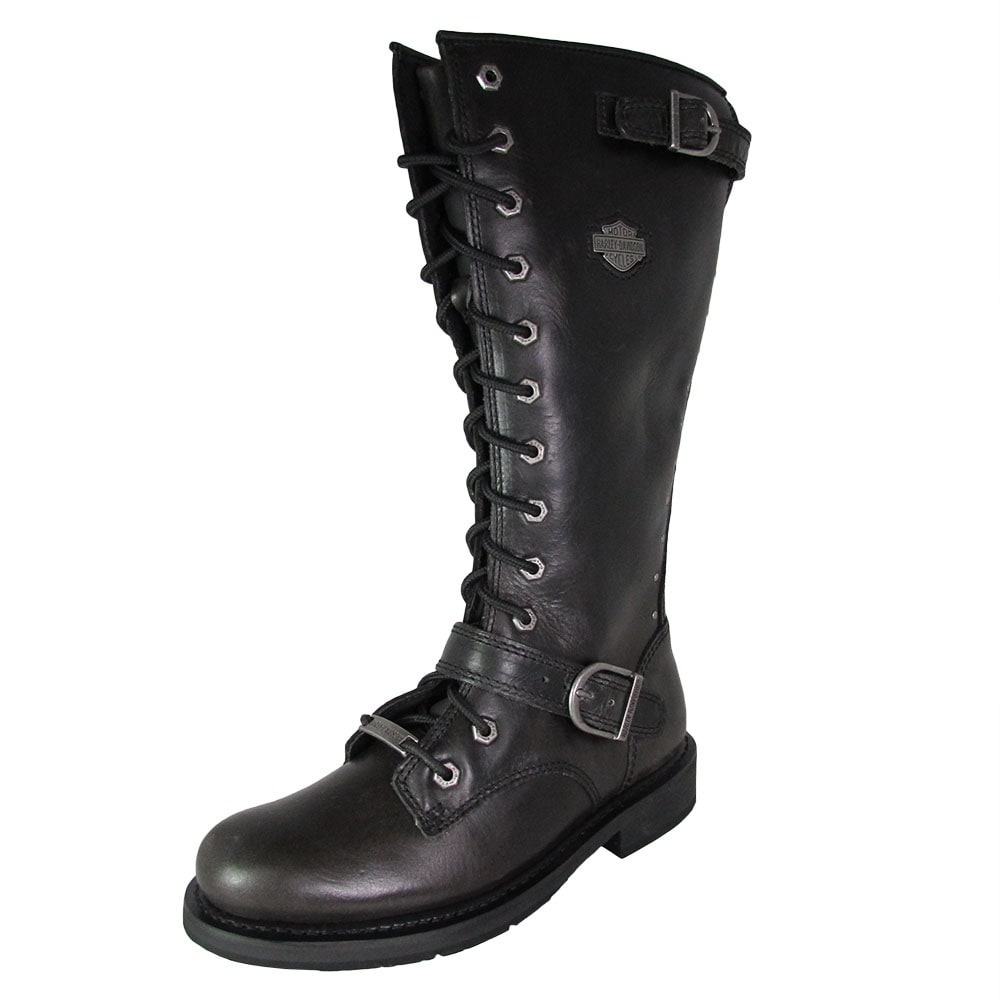 womens tall lace up boots