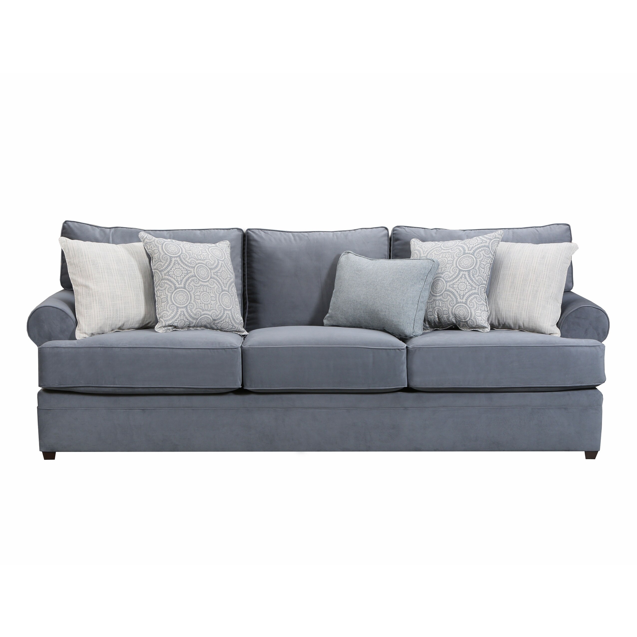 Simmons Upholstery Abington Light Blue Sofa Free Shipping Simmons Upholstery Abington Light Blue Sofa Free Shipping Today 21011703