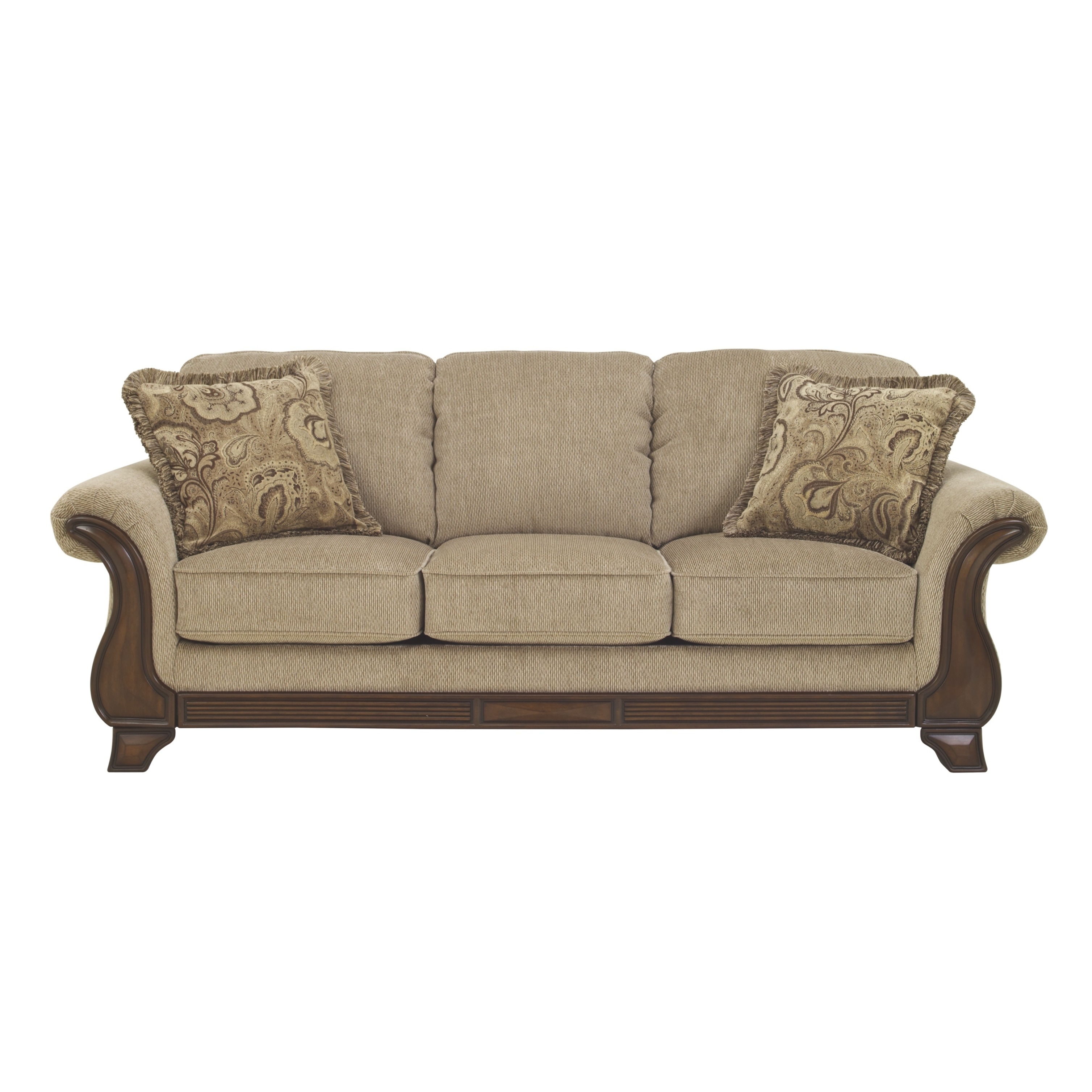 Signature Design By Ashely Lanett Barley Queen Traditional Sofa Sleeper