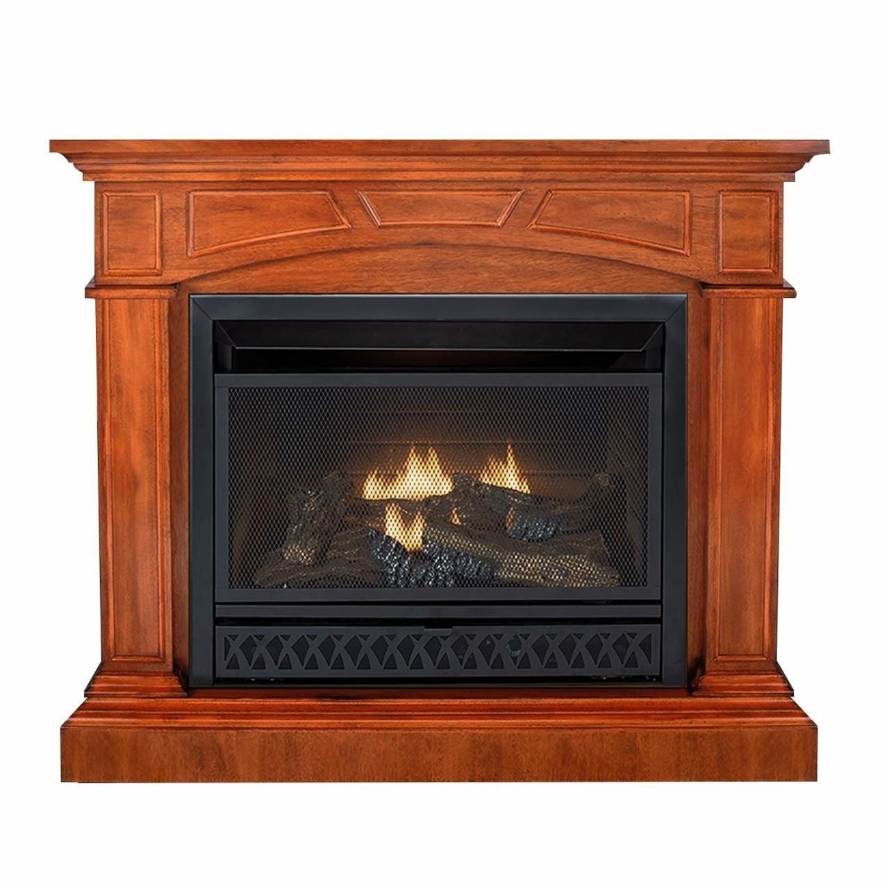 Shop Duluth Forge Dual Fuel Ventless Gas Fireplace 26 000 Btu T