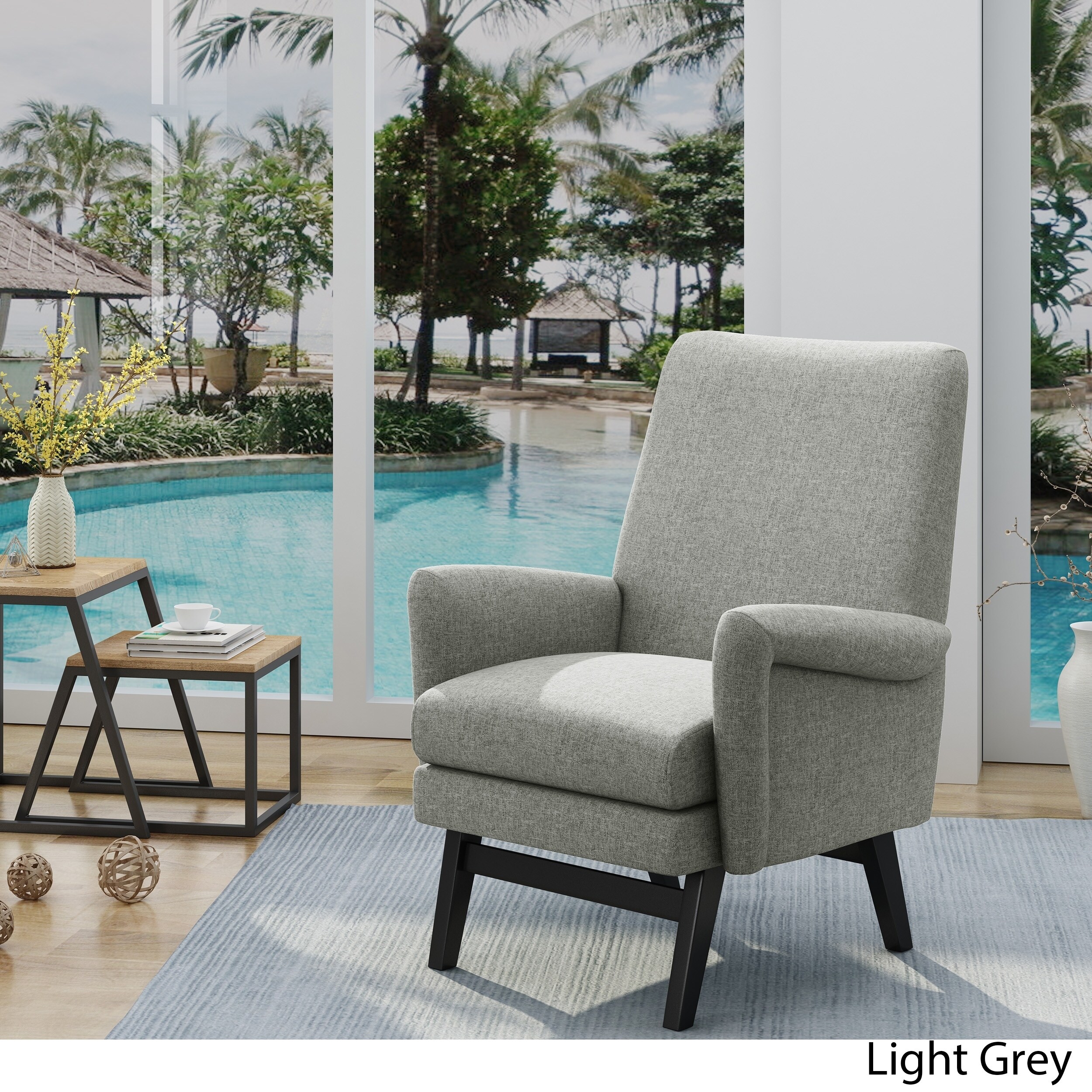 Maurya Contemporary Arm Chair By Christopher Knight Home