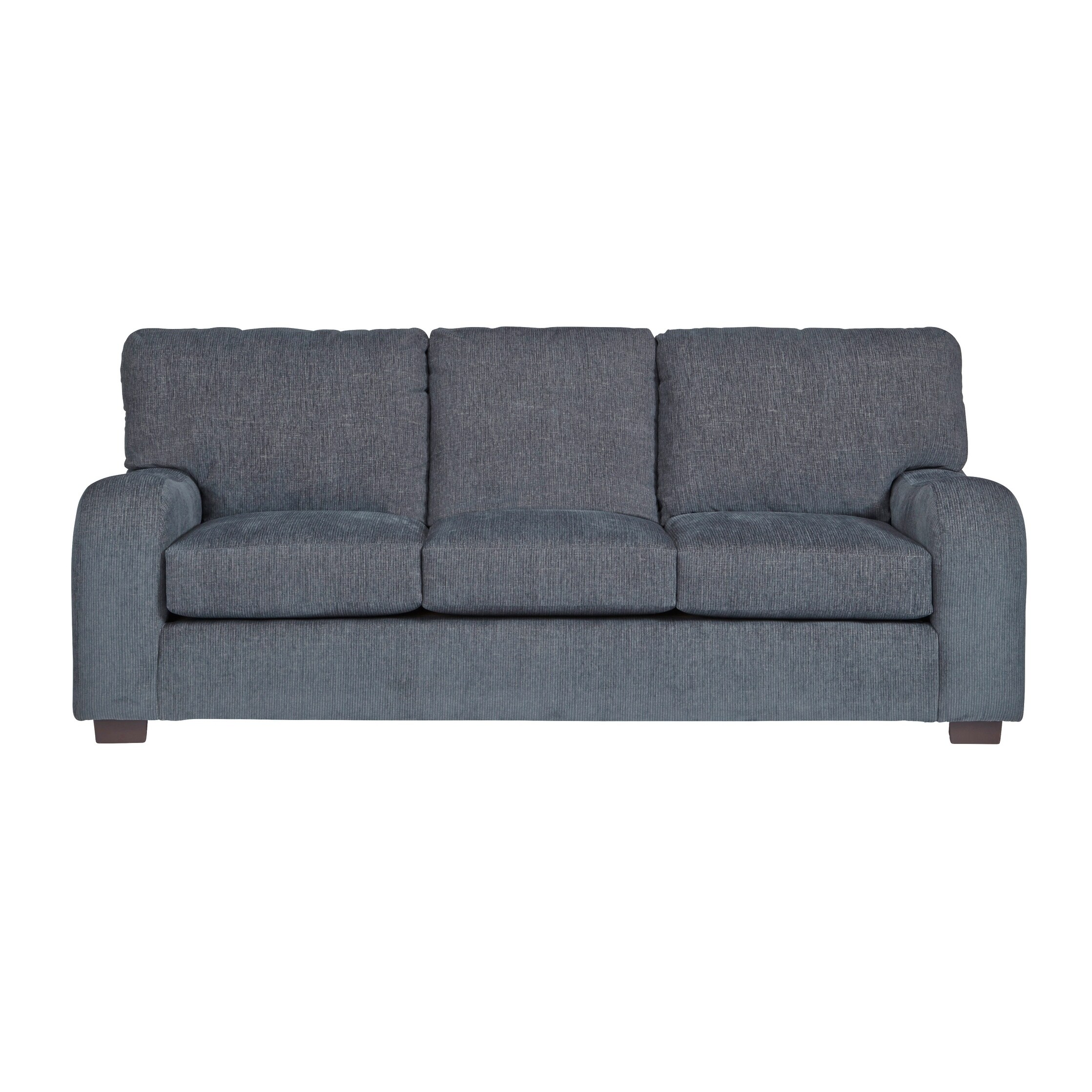 Progressive Nora Blue Grey Chenille Sofa
