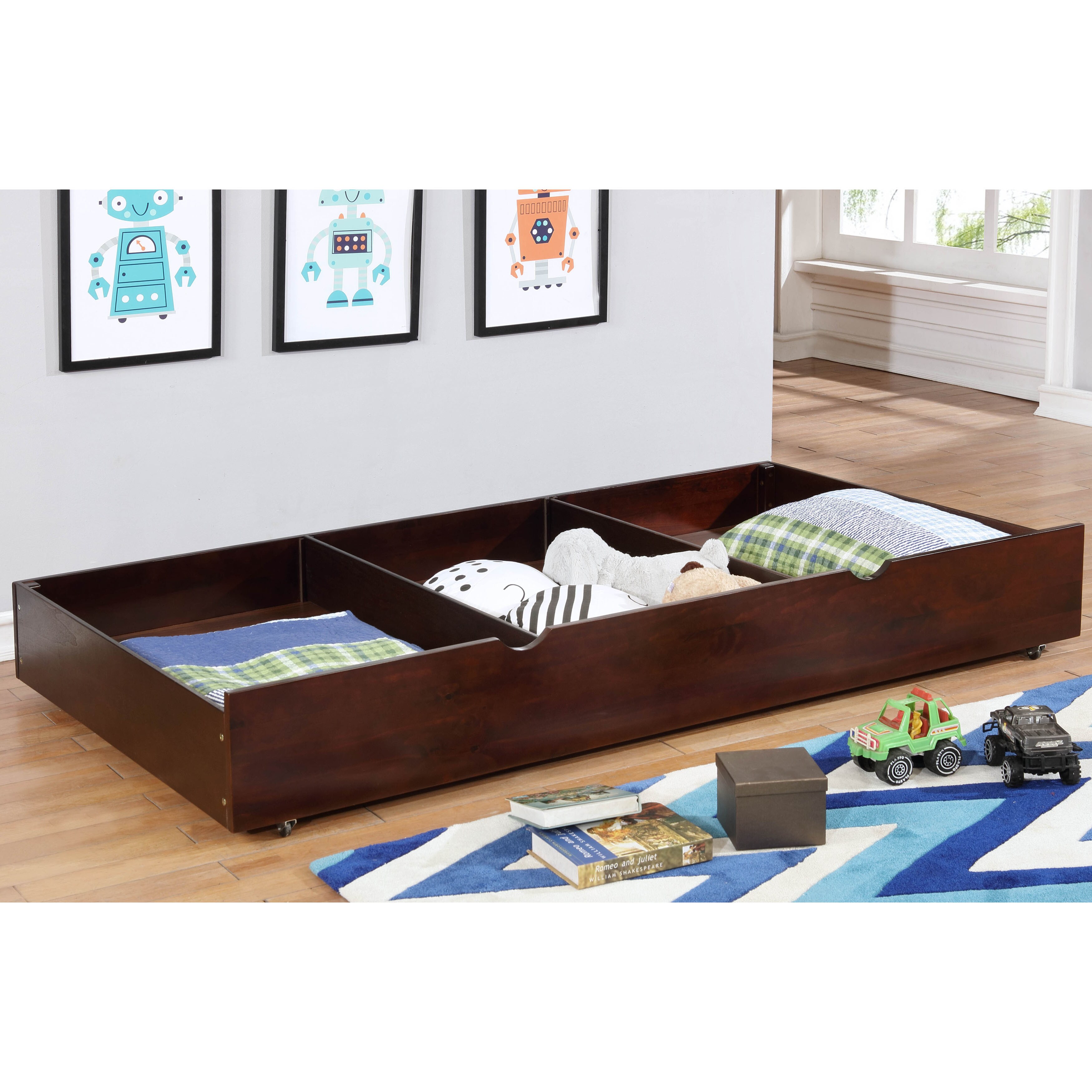 Shop Furniture Of America Bays Transitional Twin Underbed Trundle