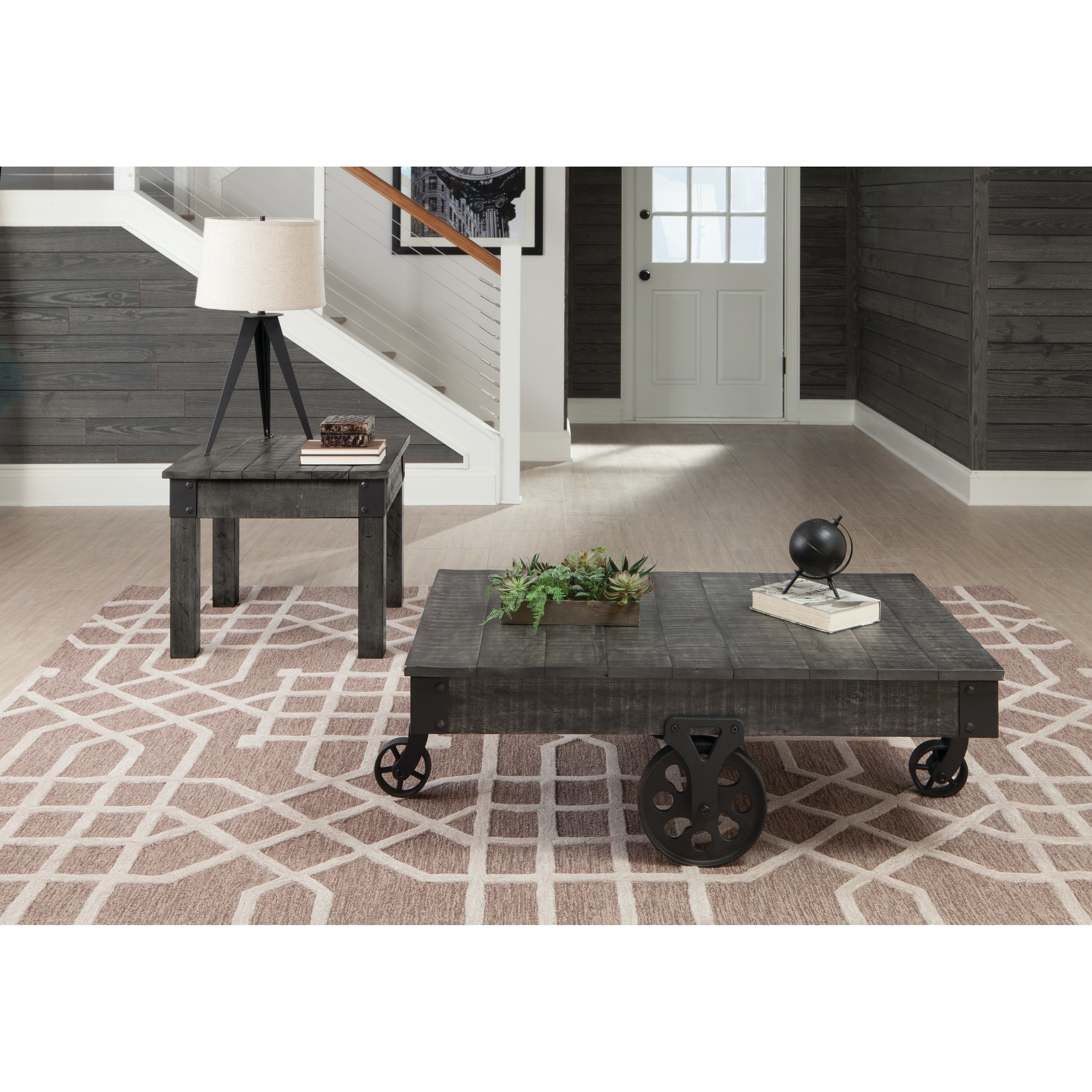 Country Rustic Grey End Table Free Shipping Today Country Rustic Grey End Table Free Shipping Today 27091942