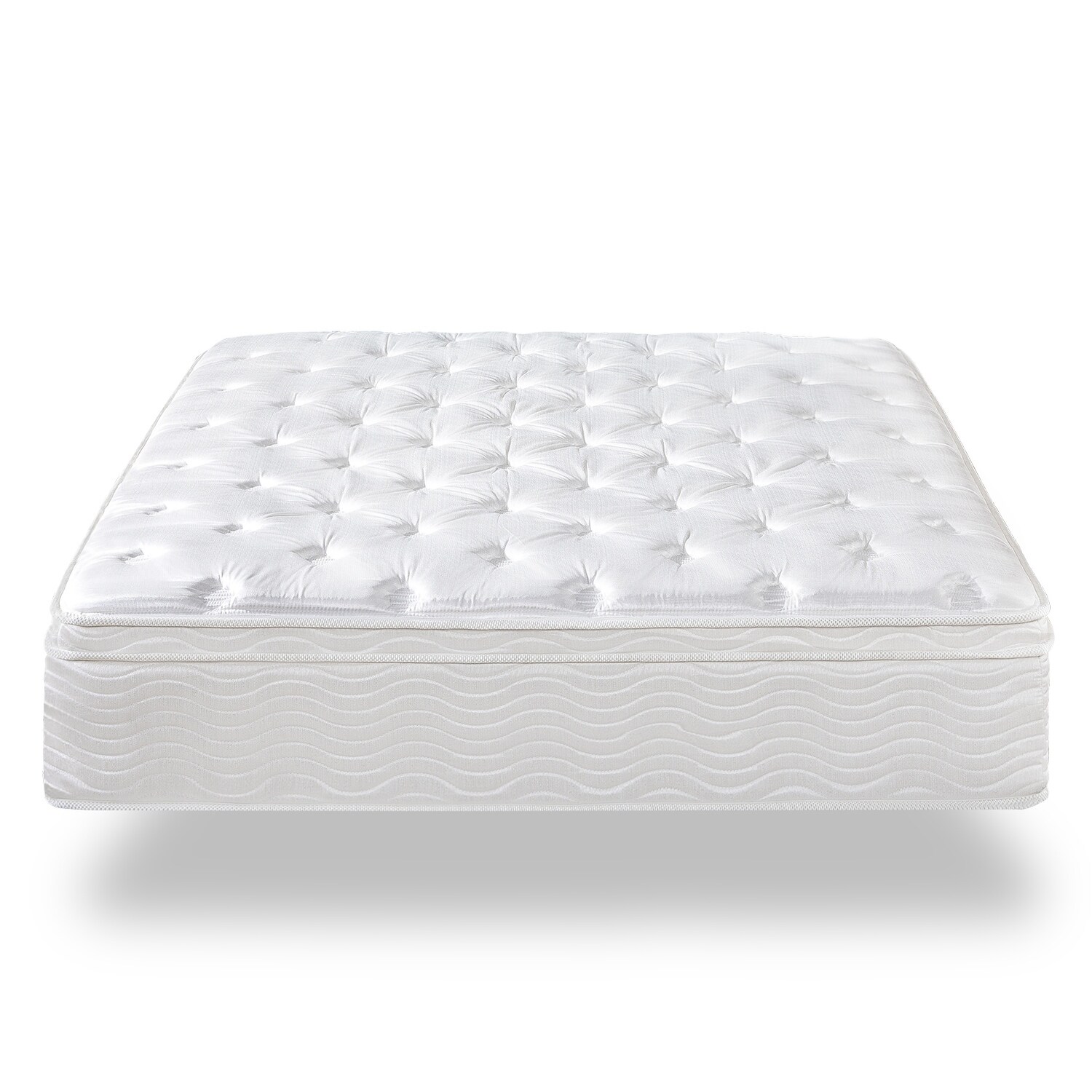 Shop Priage 80 inch Spring Support Mattress with Green Tea Foam ...