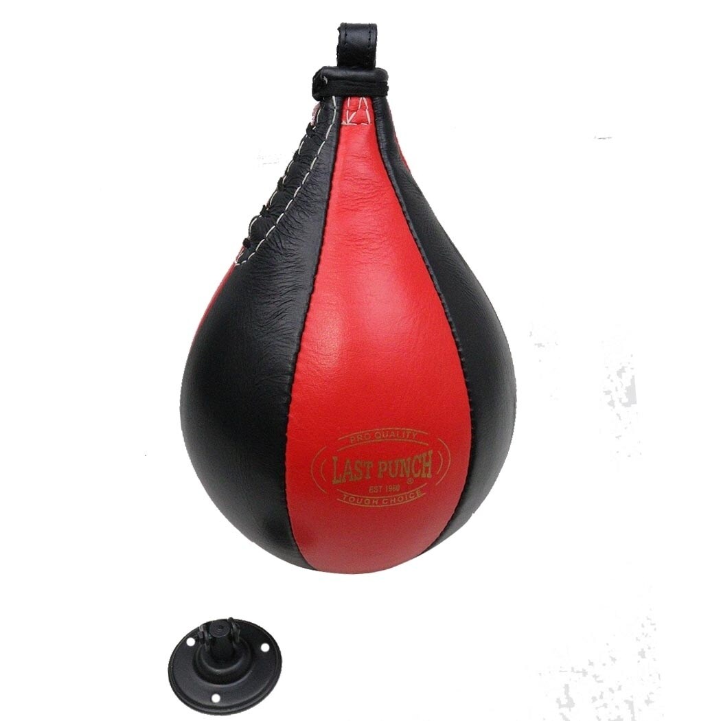 HEAVY DUTY SPEED BALL SWIVEL STEEL BALL BEARING BOXING TRAINING PUNCHING GYM RED