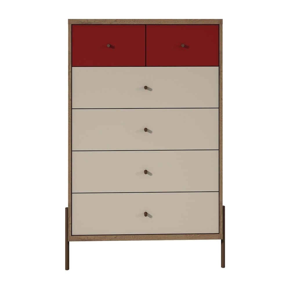 Joy 48 43 Inch Tall Dresser With 6 Full Extension Drawers On Joy 48 43 Inch Tall Dresser With 6 Full Extension Drawers On Free Shipping Today 21484047