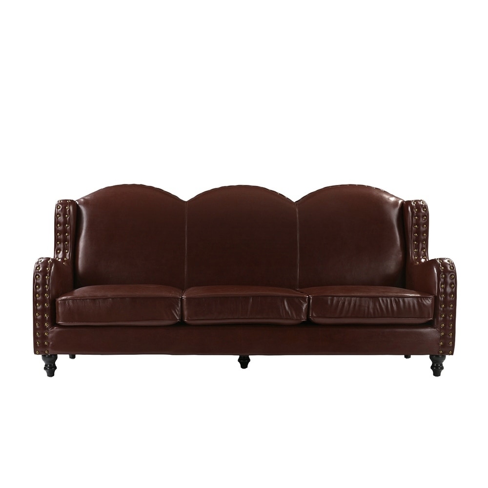 Traditional 3 Seater Leather Sofa Free Shipping Today Traditional 3 Seater Leather Sofa Free Shipping Today 21723595