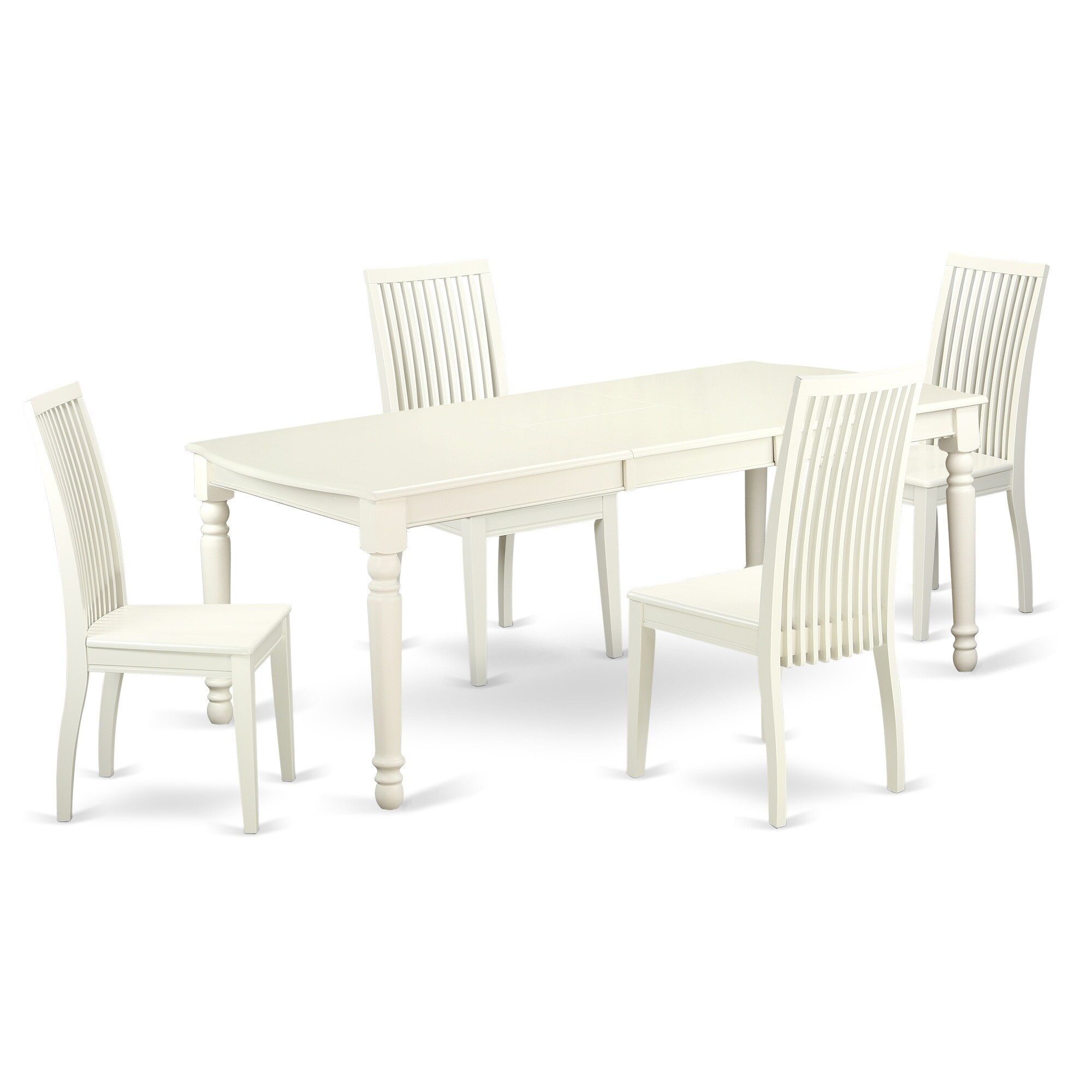 Shop DOIP5 LWH W 5 PC Kitchen Tables And Chair Set With One Dover