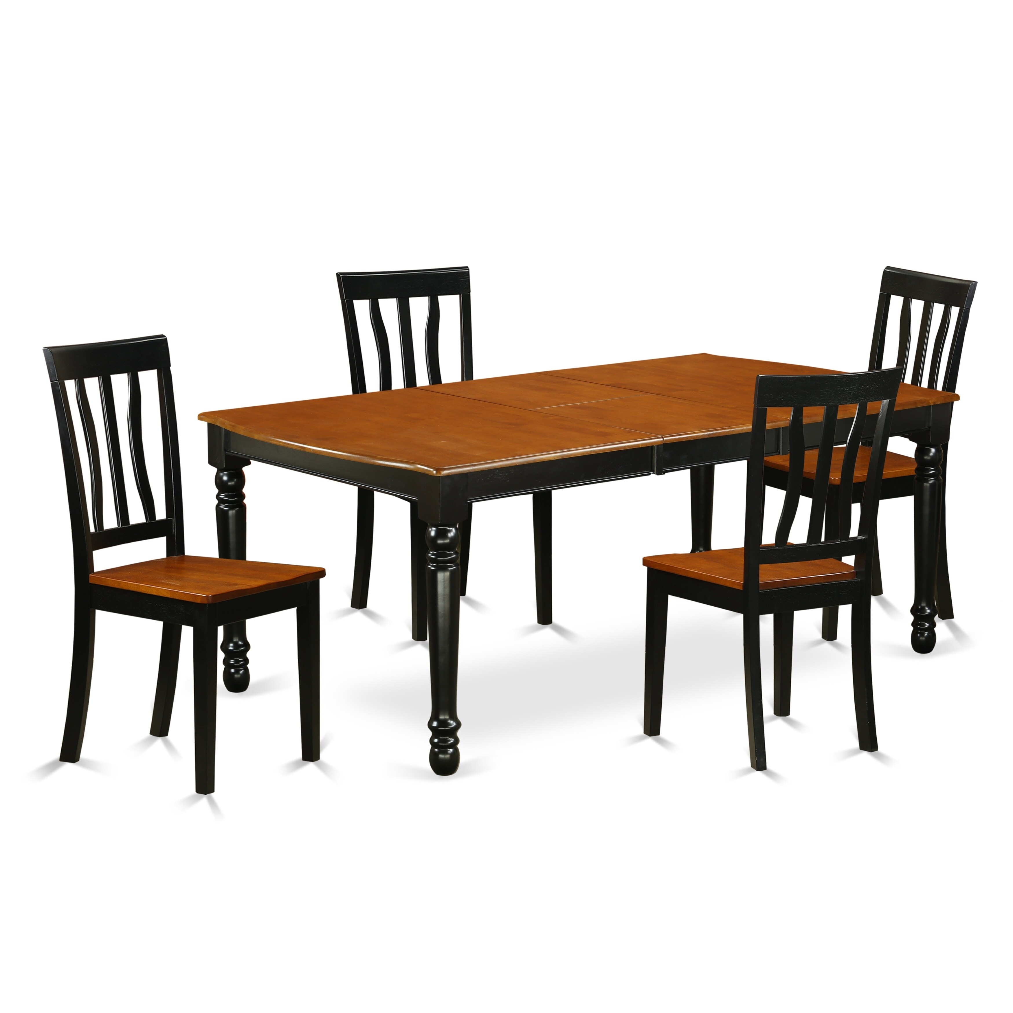 Shop DOAN5 BCH W 5 PC Kitchen Tables And Chair Set With One Dover