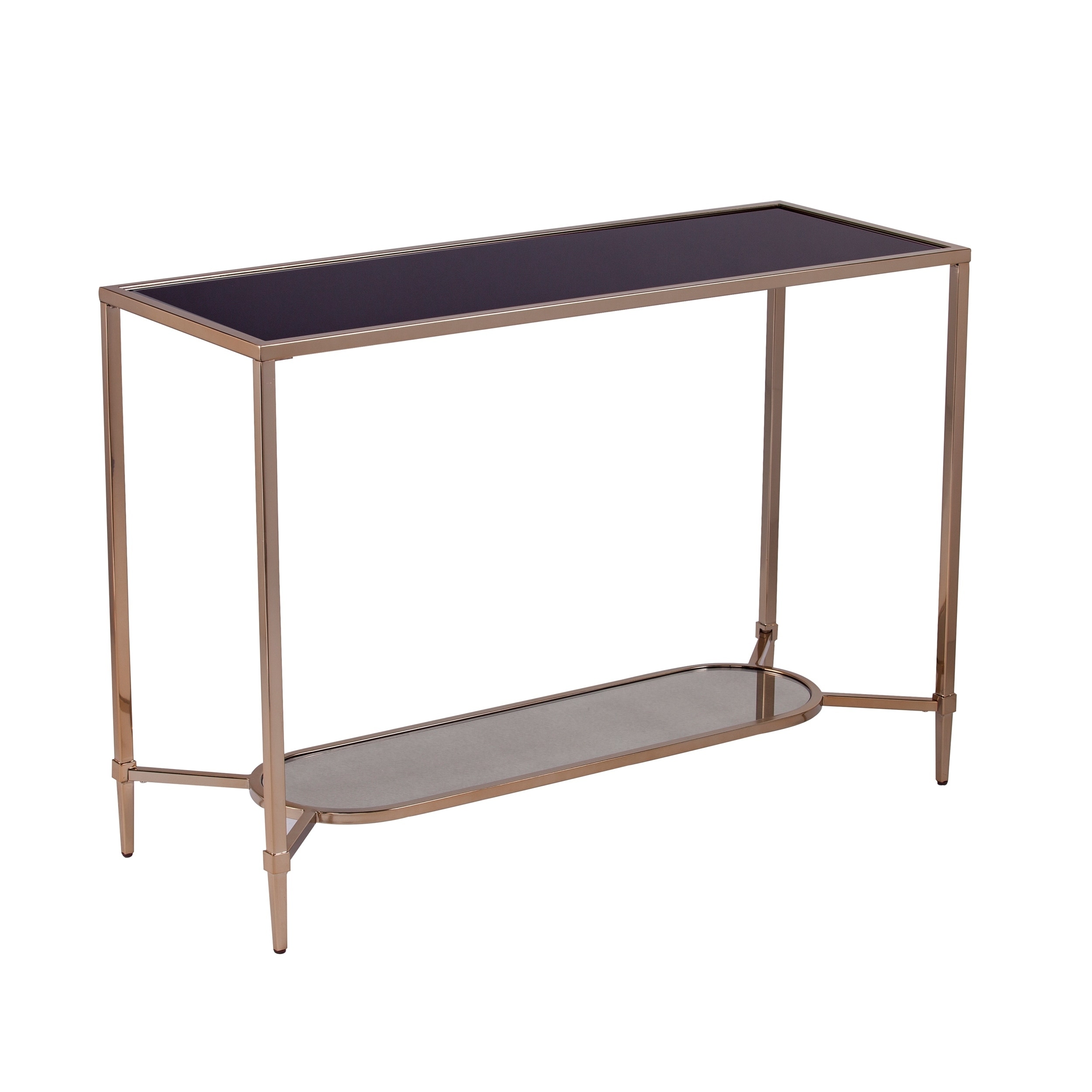 Harper Blvd Garrison Champagne And Black Art Deco Console Table