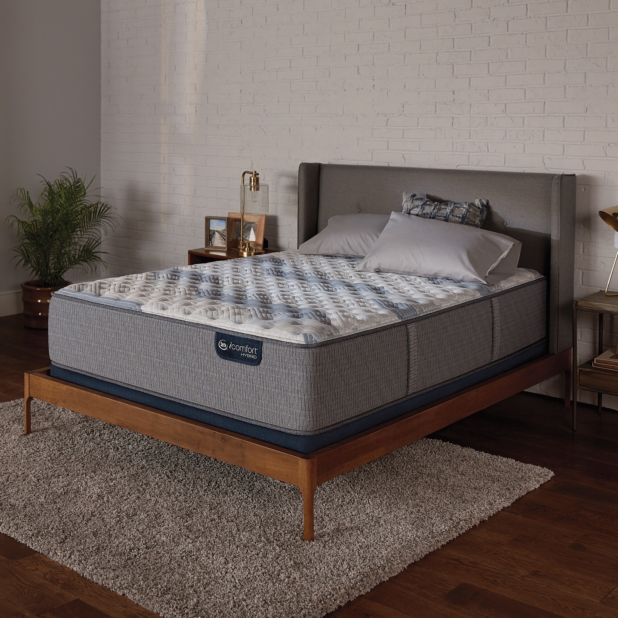 Serta Icomfort King Size Home Inspiration Interior Design Ideas Serta Icomfort Hybrid Blue Fusion 500 Extra Firm 14 Inch King