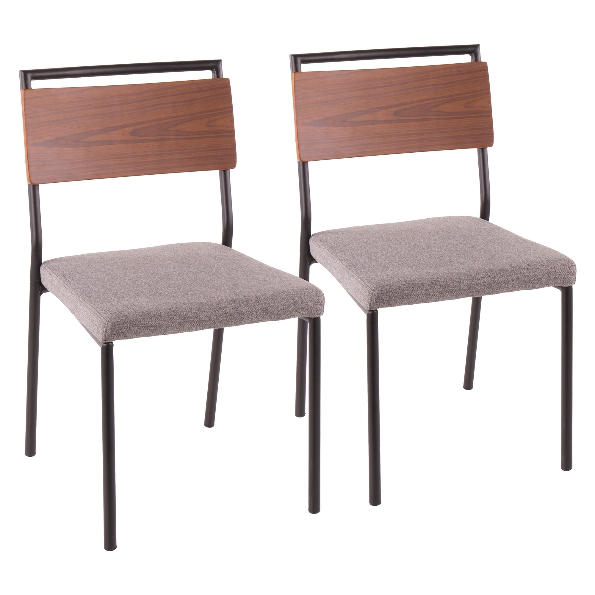 Fiji Upholstered Dining Chair With Wood Accents Set Of 2 On Fiji Upholstered Dining Chair With Wood Accents Set Of 2