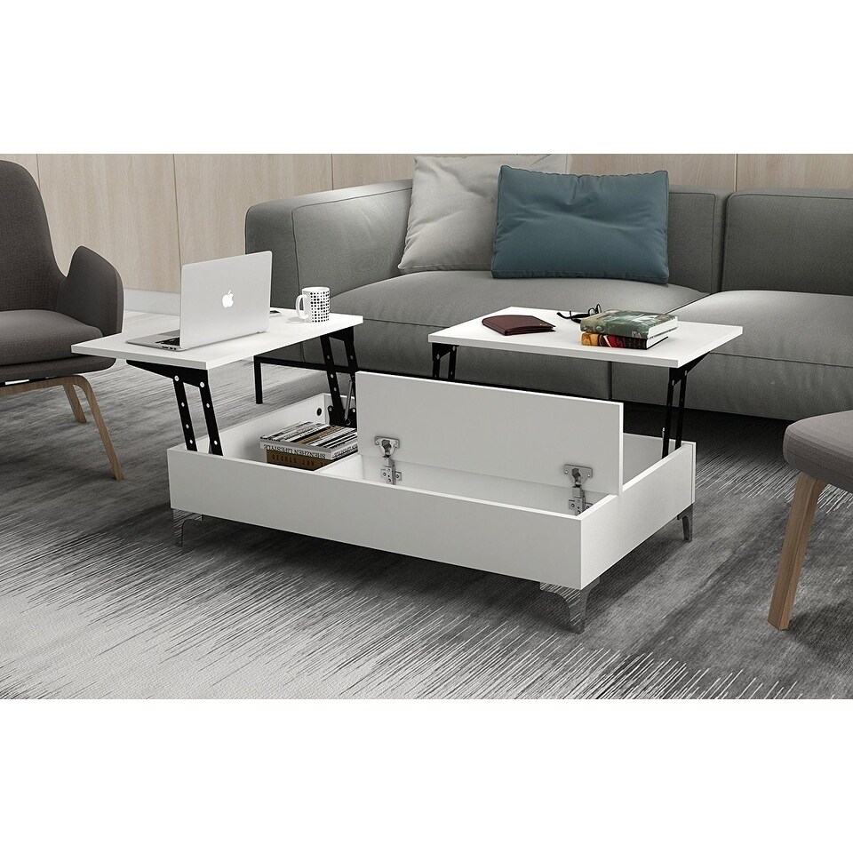 Shop Pazzaz Lift Top Coffee Table Free Shipping Today Overstock