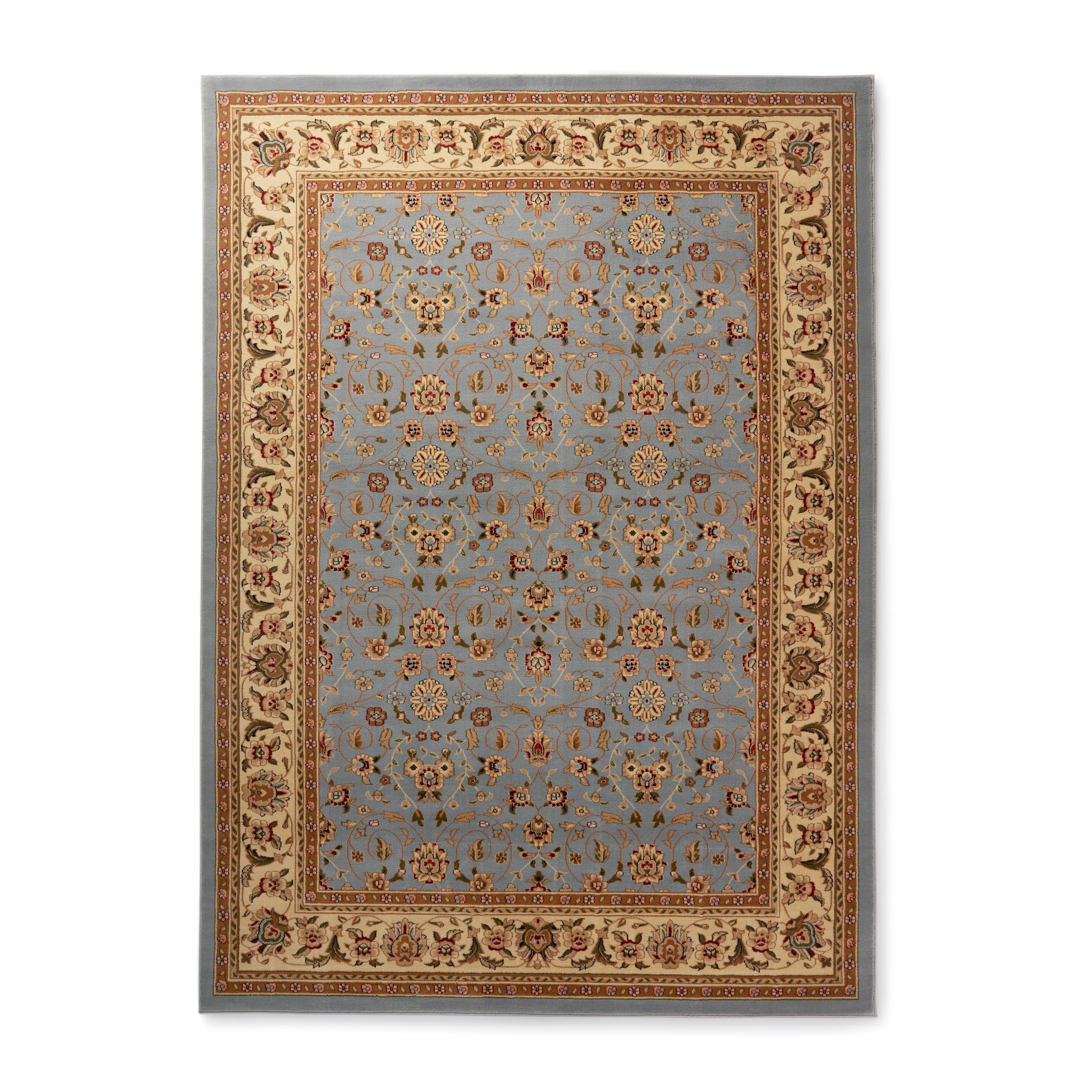 Shop Safavieh Lyndhurst Traditional Oriental Light Blue Ivory Rug