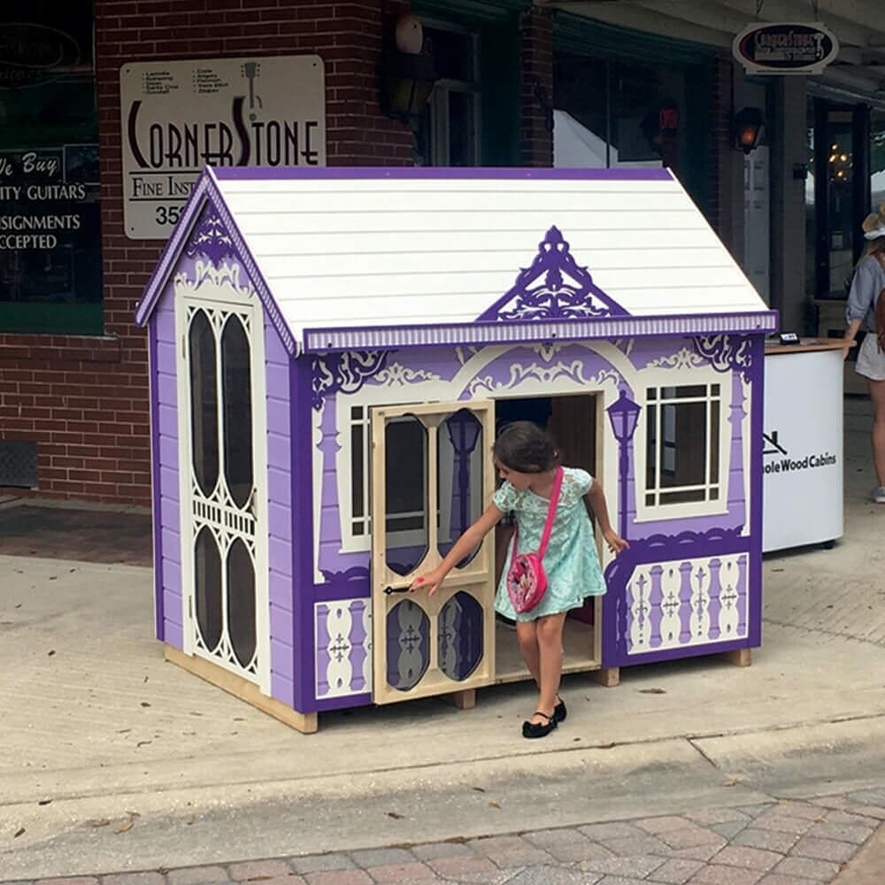 6x4 wooden playhouse