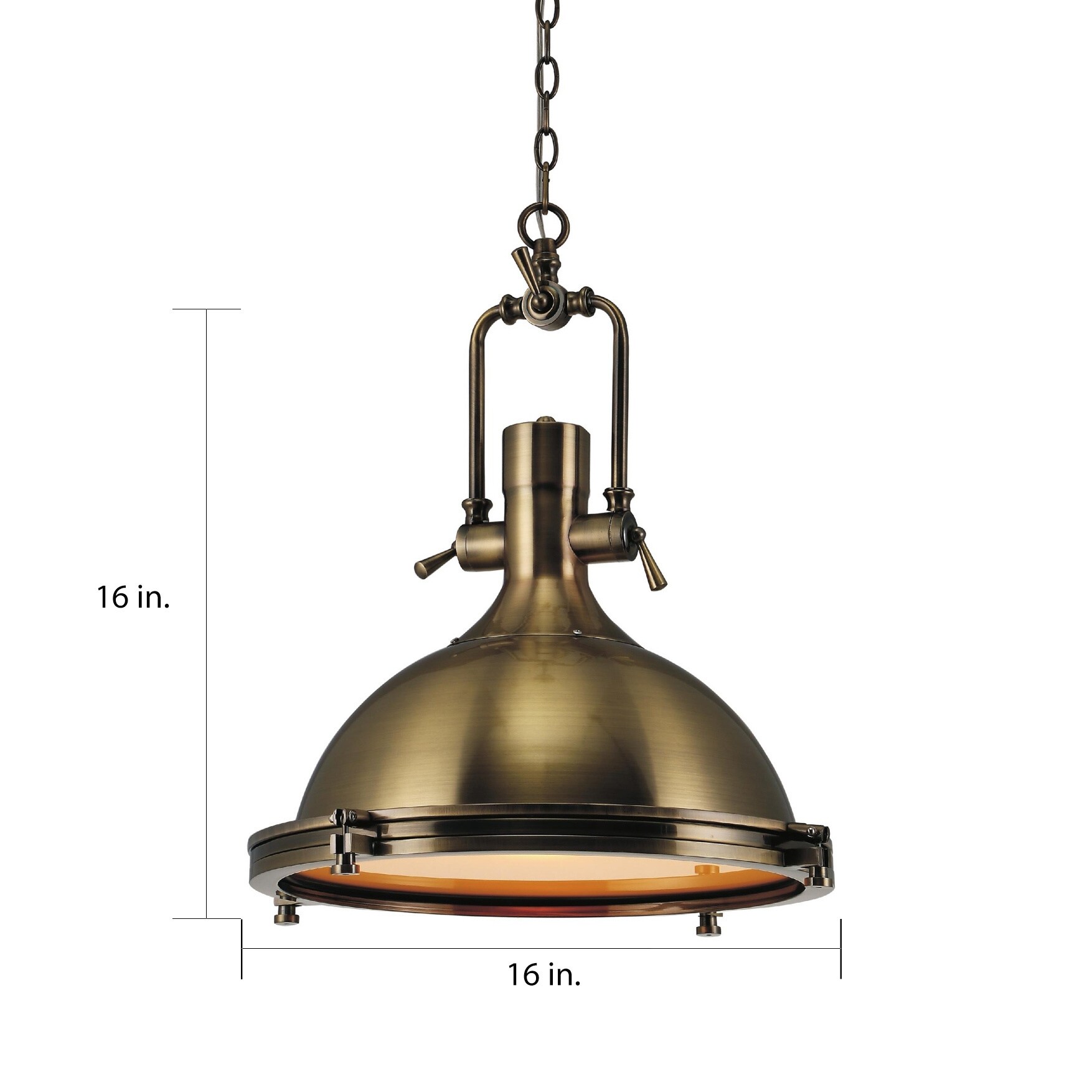 Shop The Gray Barn Beat And Branch 1 Light Chandelier With Antique