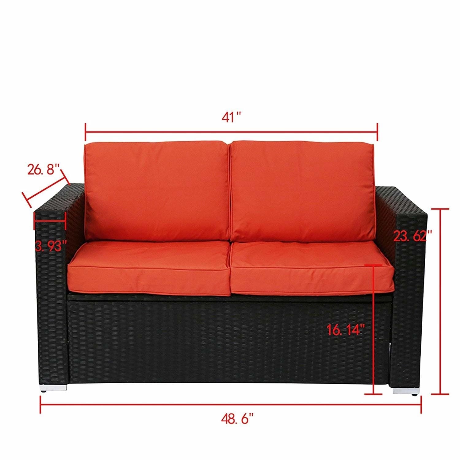 Kinbor 4 Pcs Pe Rattan Sofas Outdoor Lawn Patio Pool Garden Kinbor 4 Pcs Pe Rattan Sofas Outdoor Lawn Patio Pool Garden Furniture Set W Cushions On Free Shipping Today 22862950