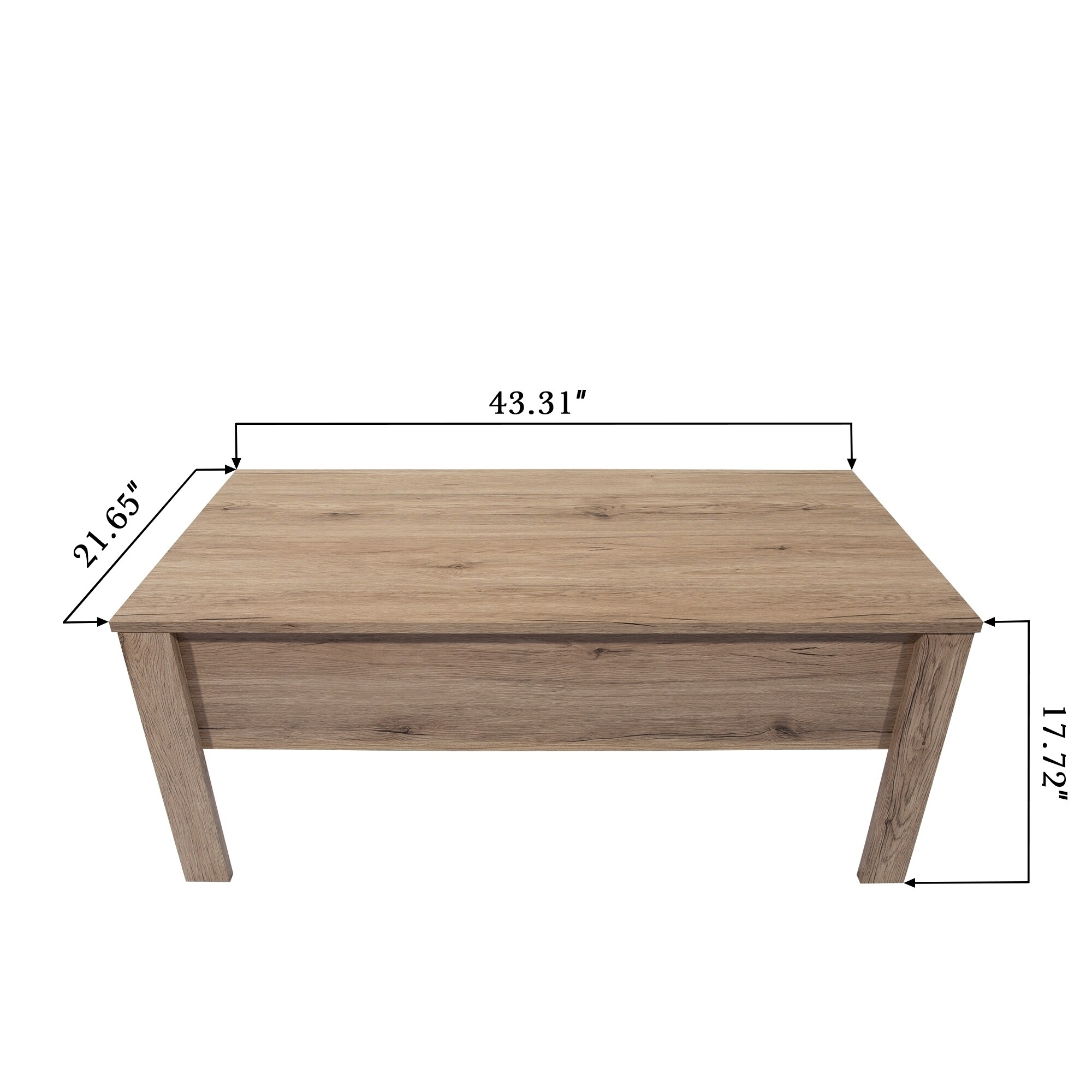 Emily Light Oak Finish Lift Top Coffee Table With Storage Emily Light Oak Finish Lift Top Coffee Table With Storage 21 65 X 43 31 17 72 On Free Shipping Today 22869182