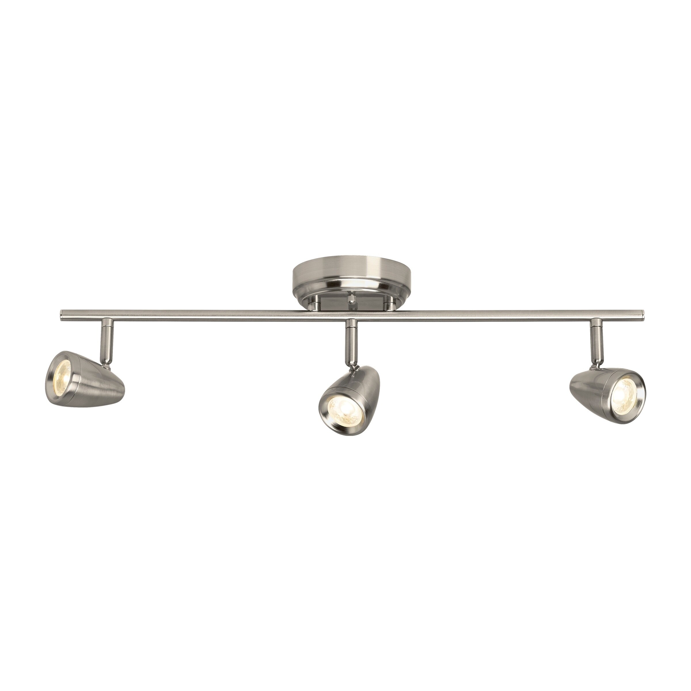Talida Brushed Nickel 3 Light Led Track Free Shipping Talida Brushed Nickel 3 Light Led Track Free Shipping Today 22887789