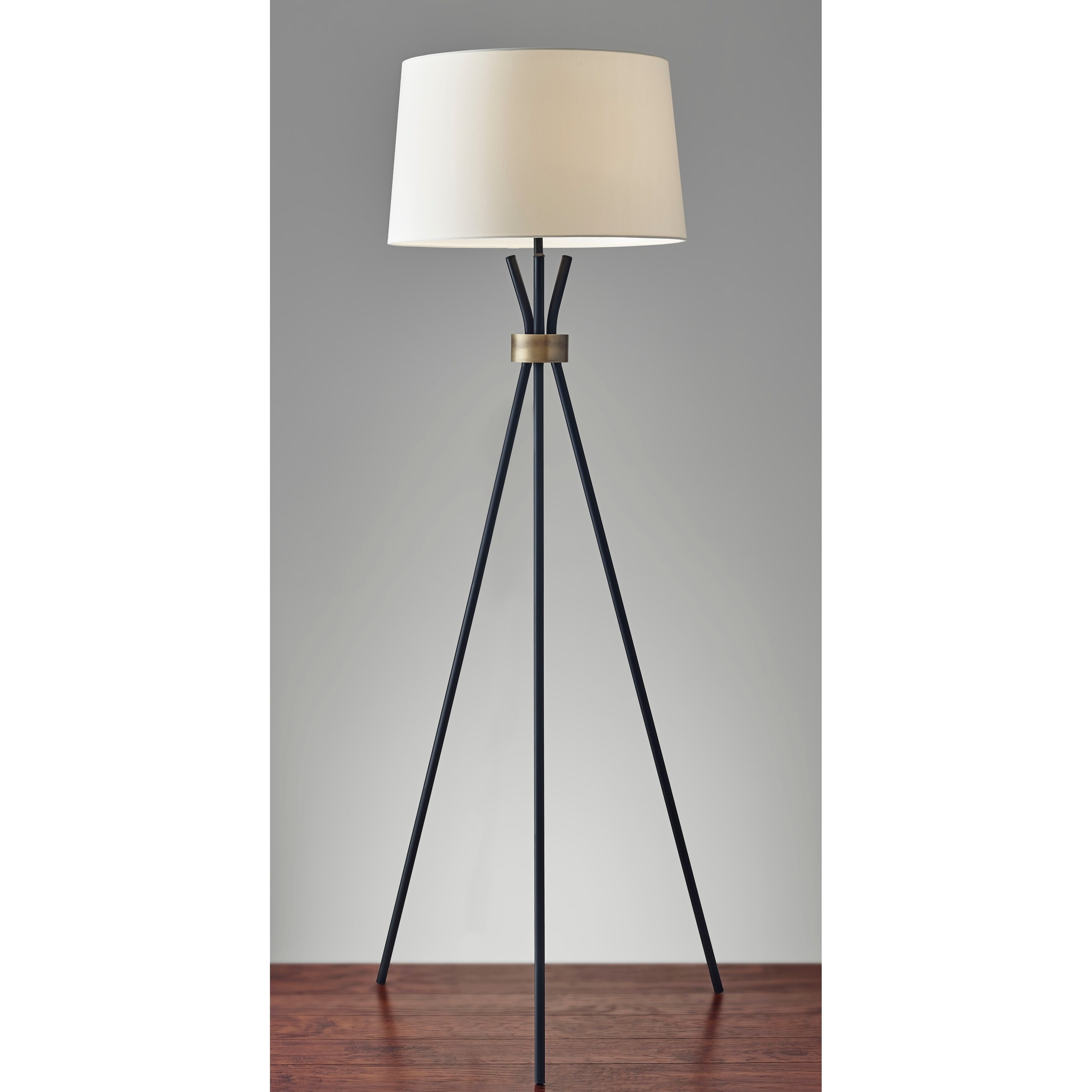 bronze tripod floor lamp
