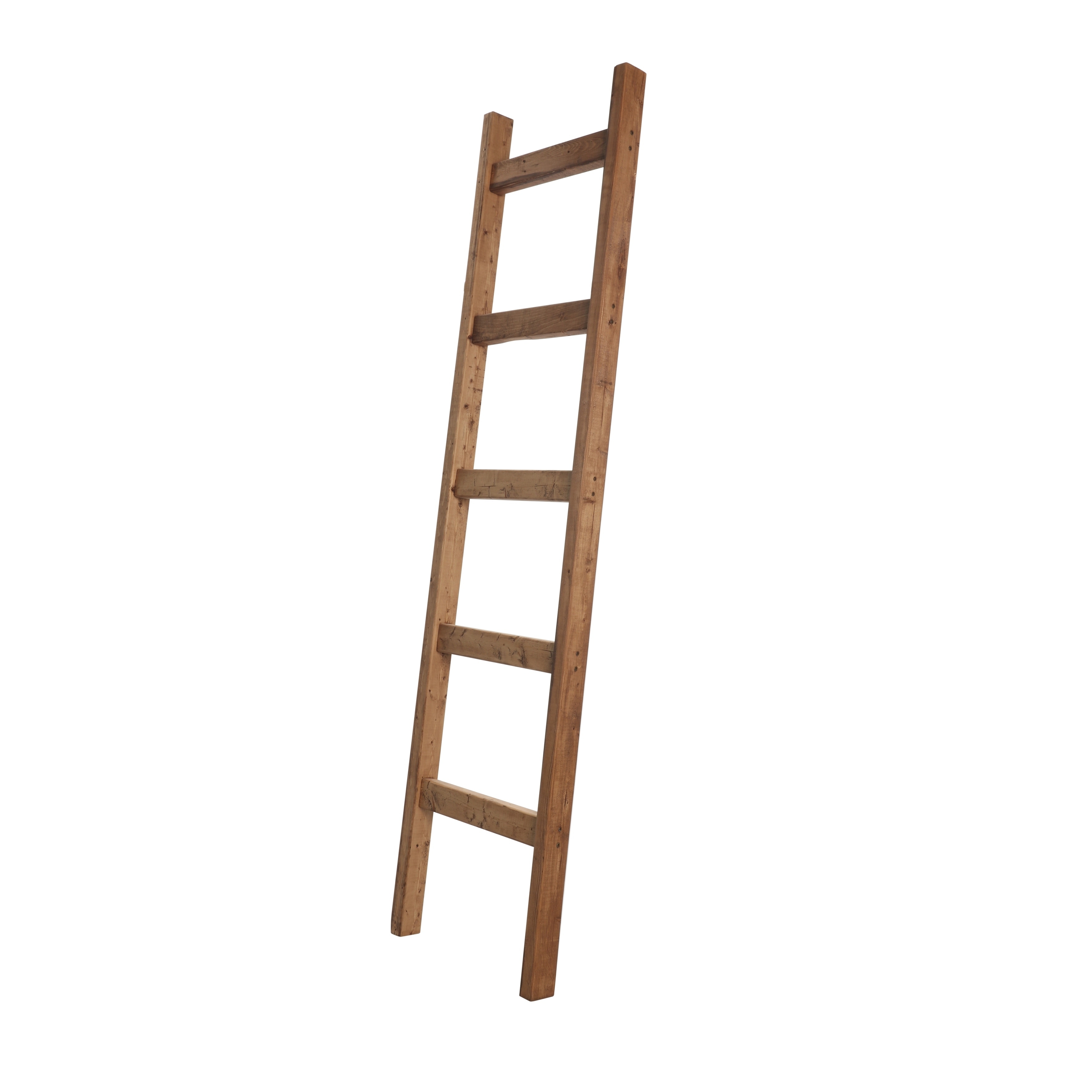 Farmhouse Decorative Wooden Blanket Ladder Overstock 23124752