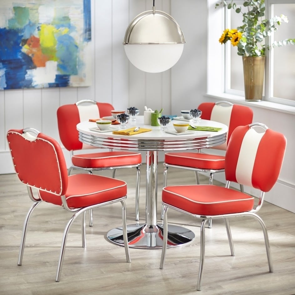 Shop Simple Living Raleigh Retro Dining Chairs Set Of 2 Free