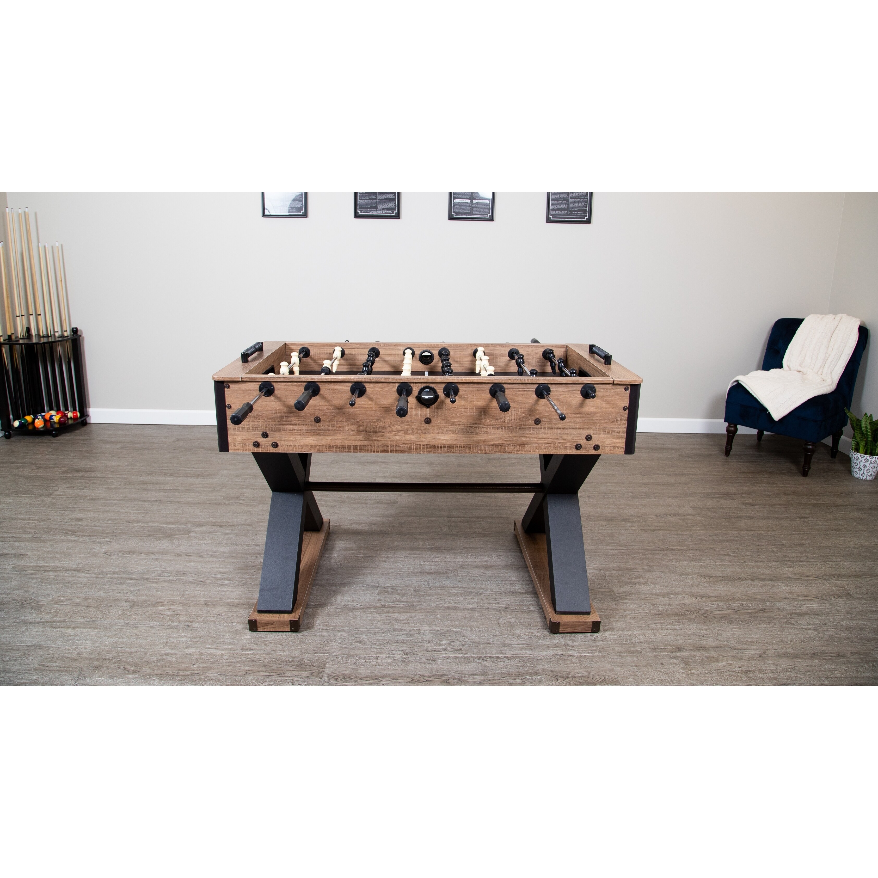 Excalibur 54 In Foosball Table Driftwood Finish