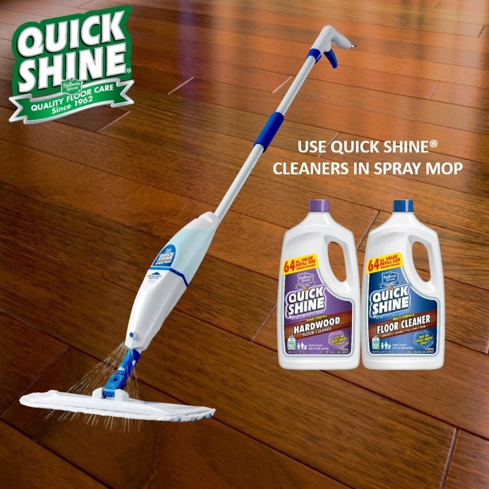 Shop Quick Shine Multi Surface Spray Mop For Floor Cleaner Ships