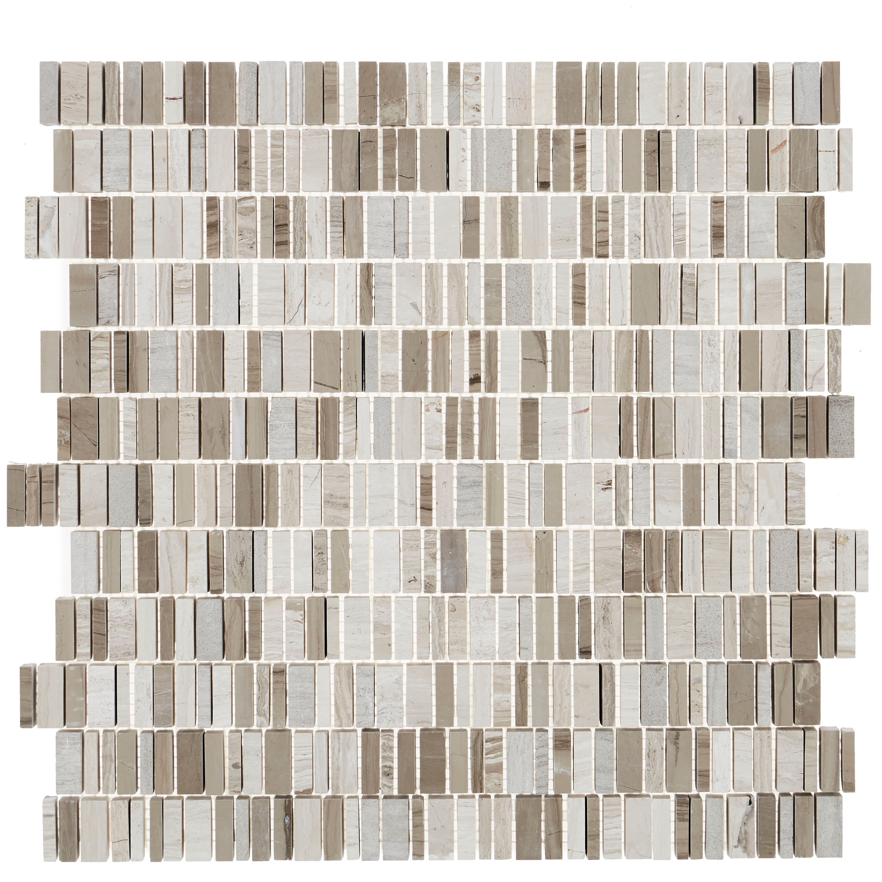 Natural Stone Marble 3 8xrandom Mosaic First Snow Elegance Natural Stone Marble 3 8xrandom Mosaic First Snow Elegance 12 125 X 13 5 Free Shipping On Orders Over 45 23608071