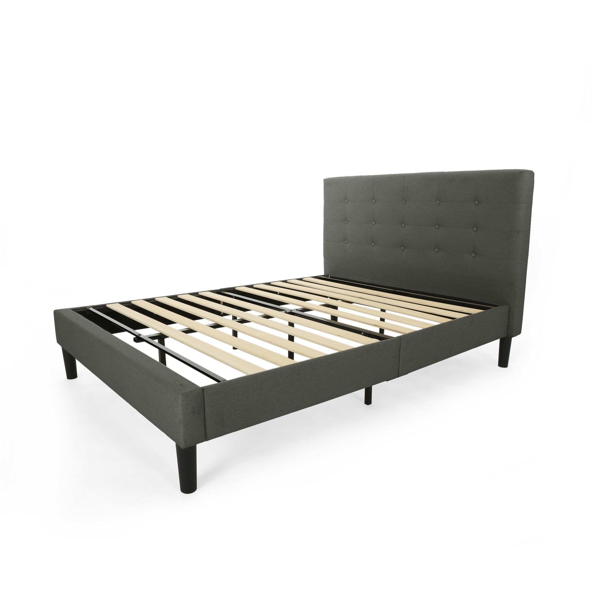 Agnew Contemporary Fully Upholstered Low Profile Queen Size Agnew Contemporary Fully Upholstered Low Profile Queen Size Platform Bed Frame By Christopher Knight Home On Free Shipping Today