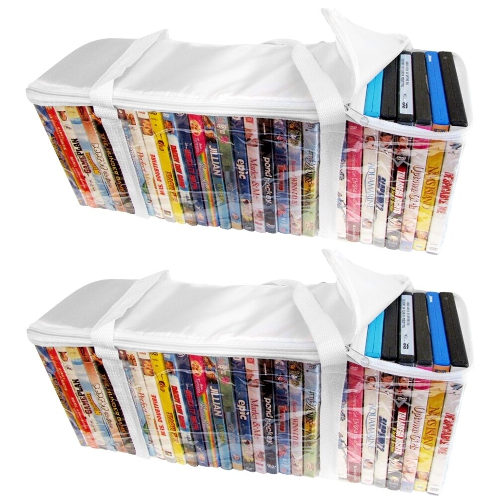 Evelots Portable Dvd Storage Bags