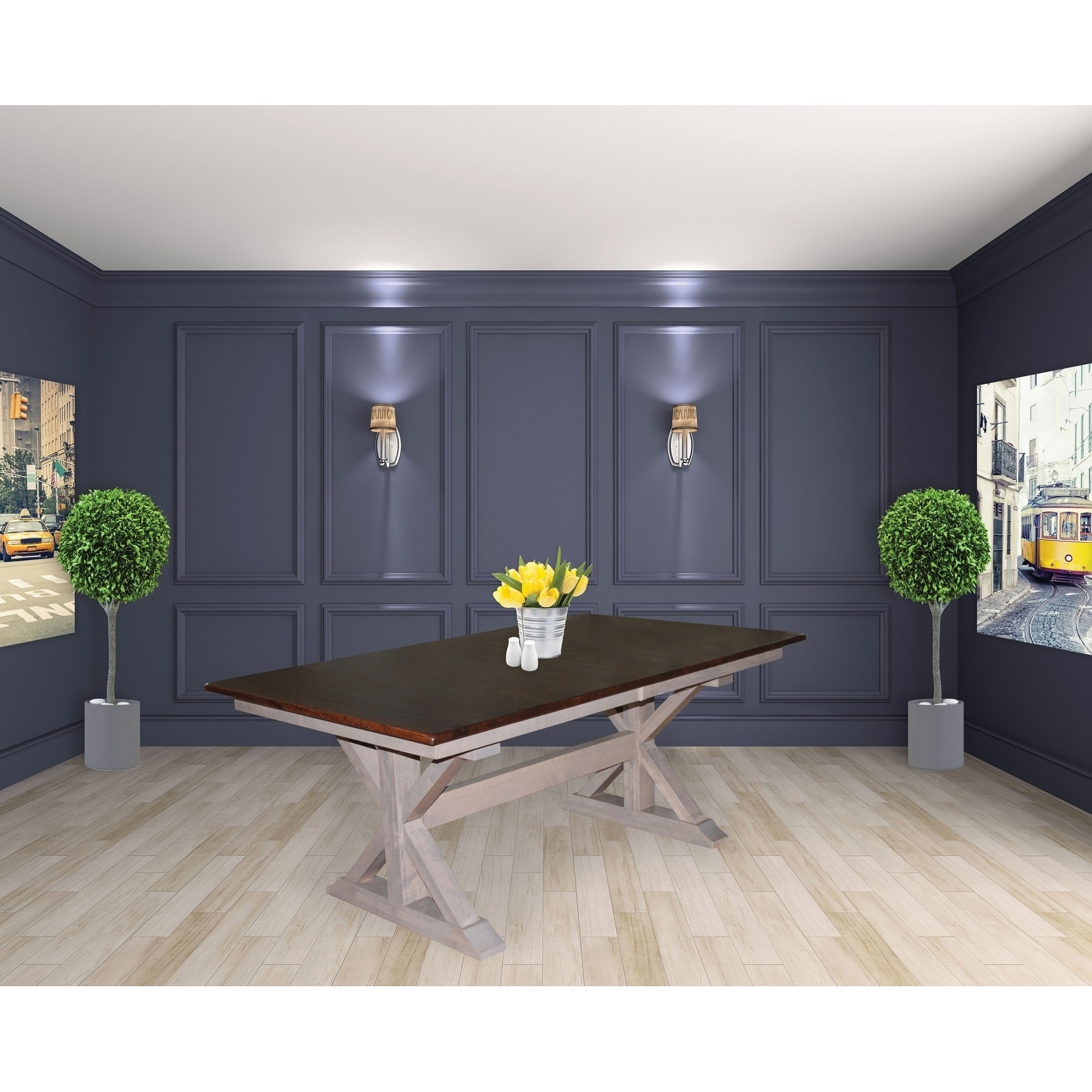 X Base Double Pedestal 6 Foot Dining Table W 18 Erfly Leaf X Base Double Pedestal 6 Foot Dining Table W 18 Erfly Leaf Extension Free Shipping Today 25322499