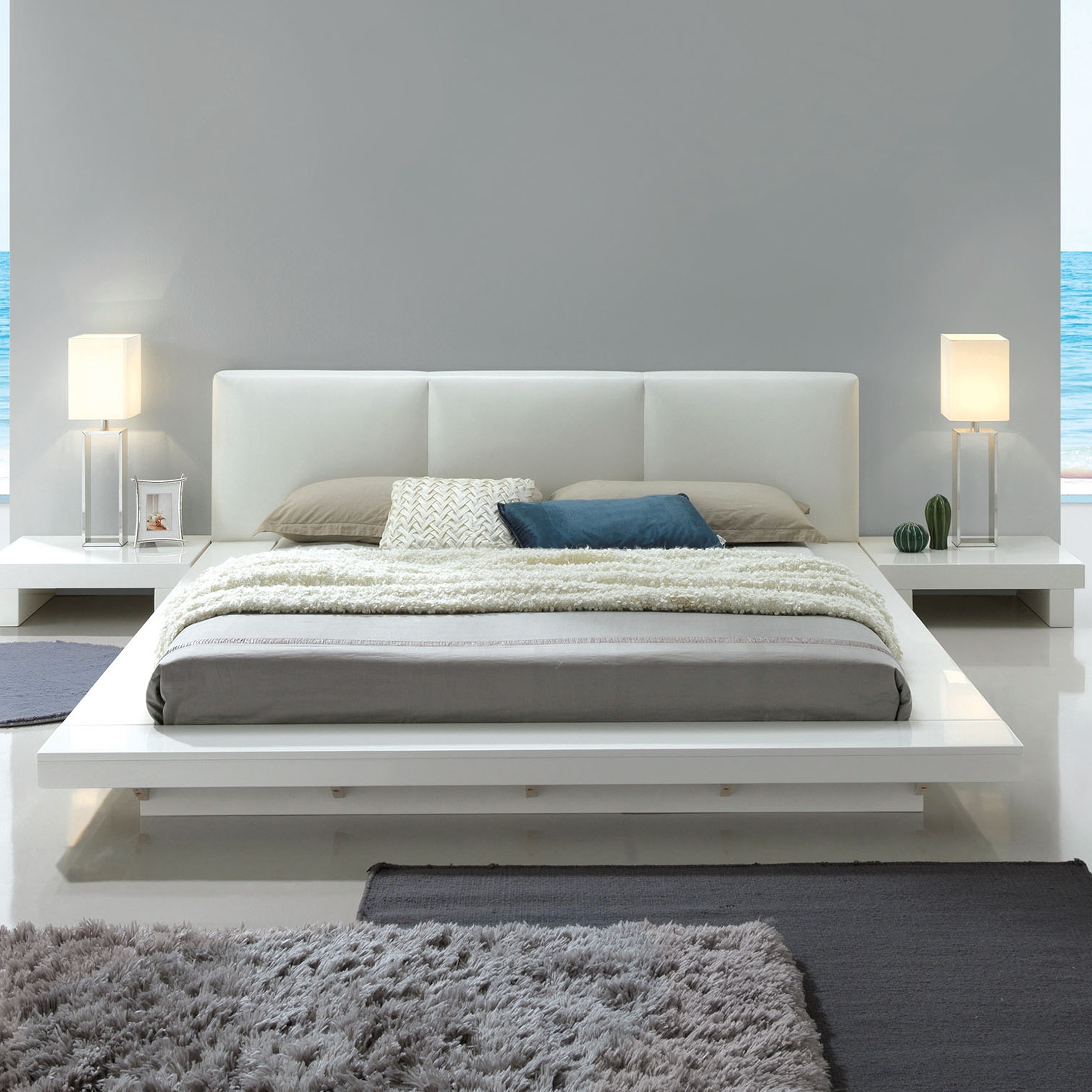 Furniture Of America Phoenix Low Profile Upholstered Headboard Furniture Of America Phoenix Low Profile Upholstered Headboard Bed Free Shipping Today 25324454