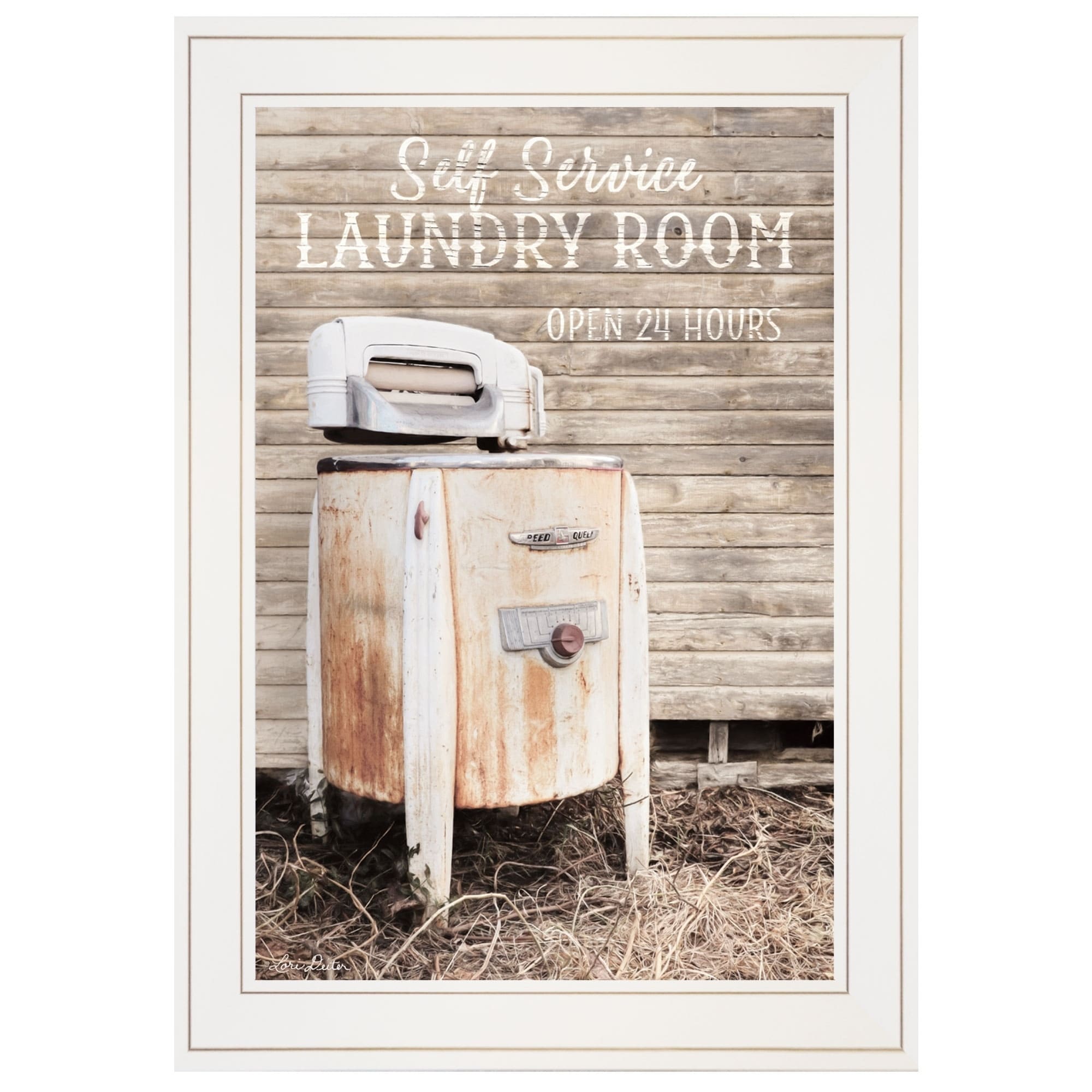 Laundry Room By Lori Deiter Ready To Hang Framed Print Laundry Room By Lori Deiter Ready To Hang Framed Print White Frame On Free Shipping Today 25434037