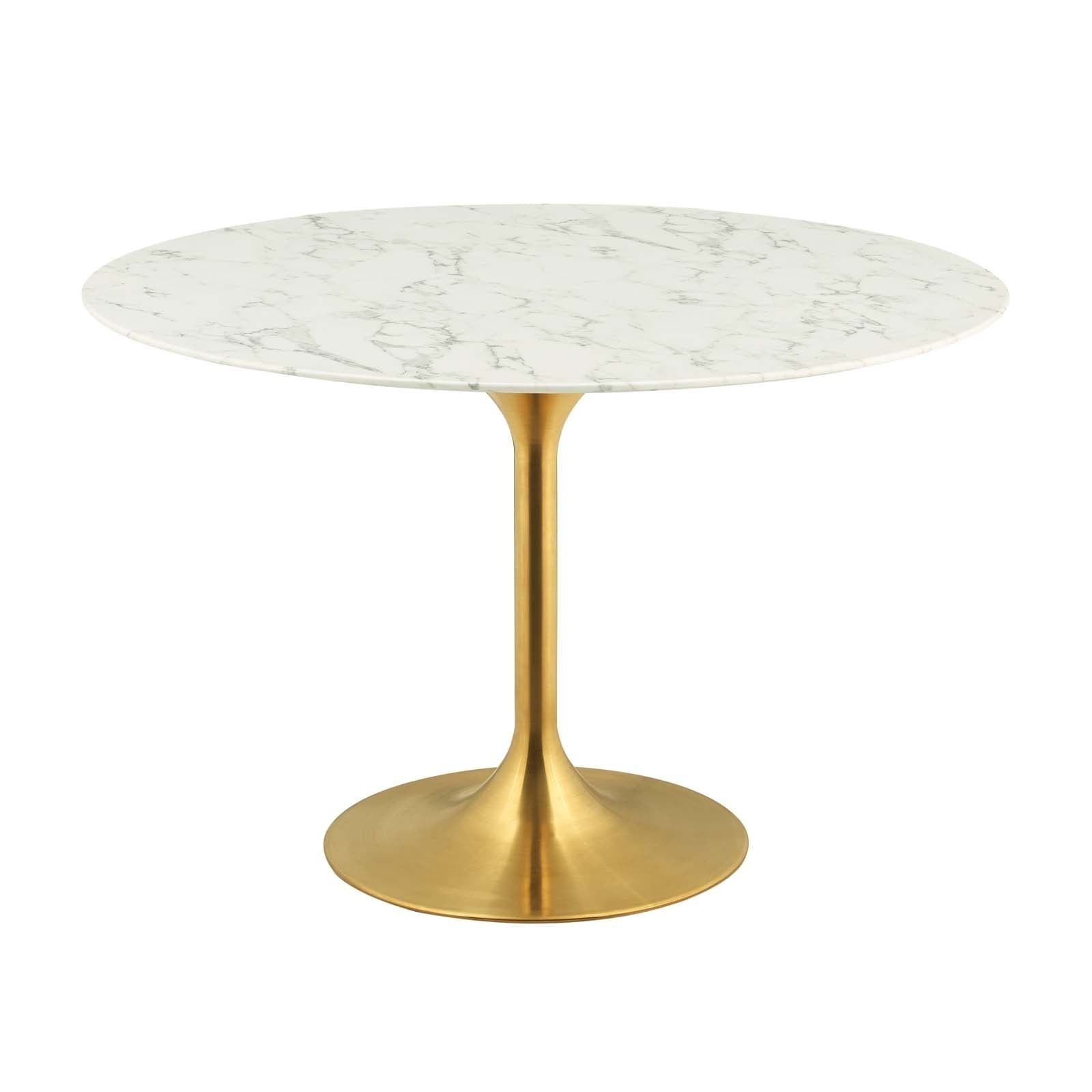 Lippa 47 Round Dining Table Gold White Free Shipping Today Lippa 47 Round Dining Table Gold White Free Shipping Today 25442676