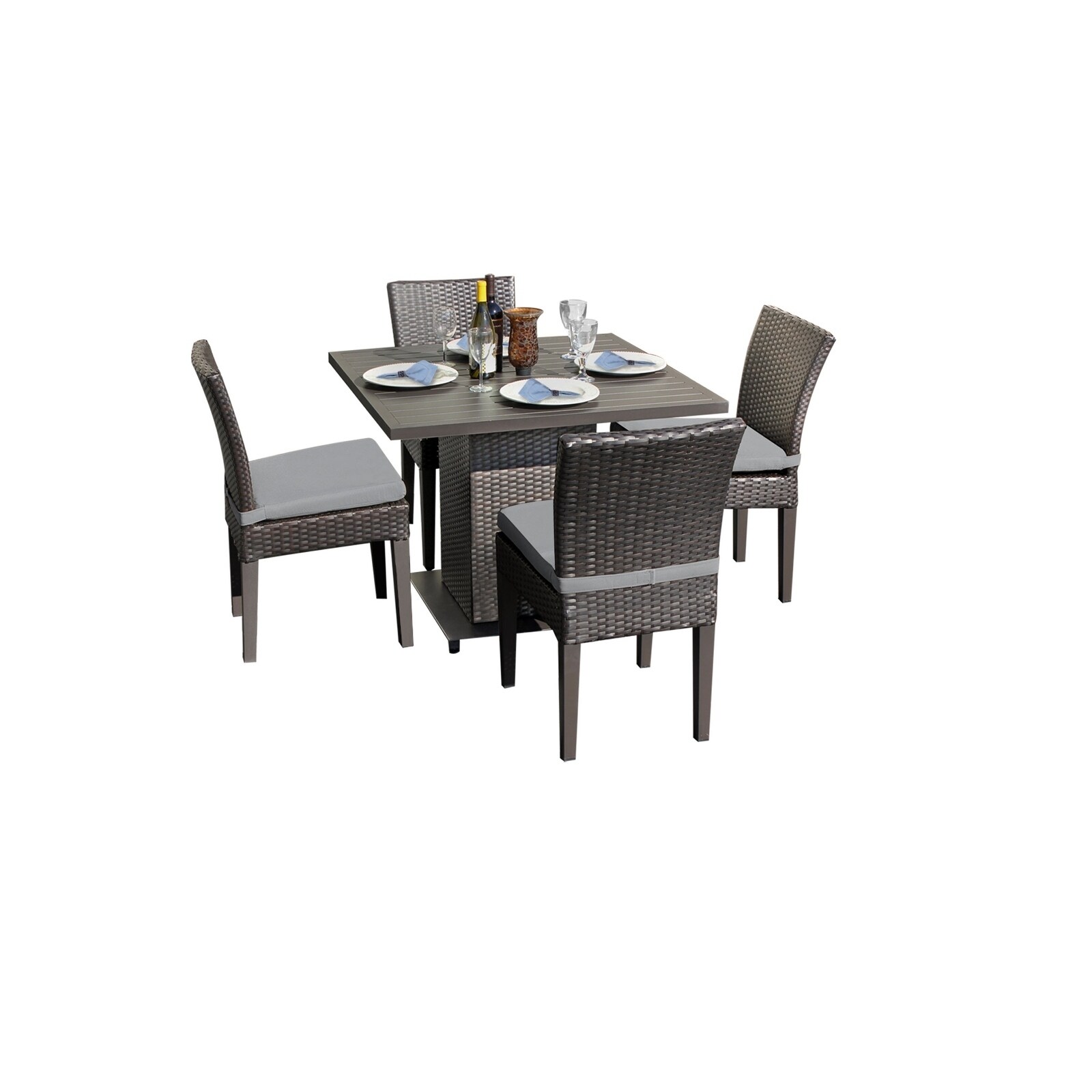 Belle Square Dining Table With 4 Chairs