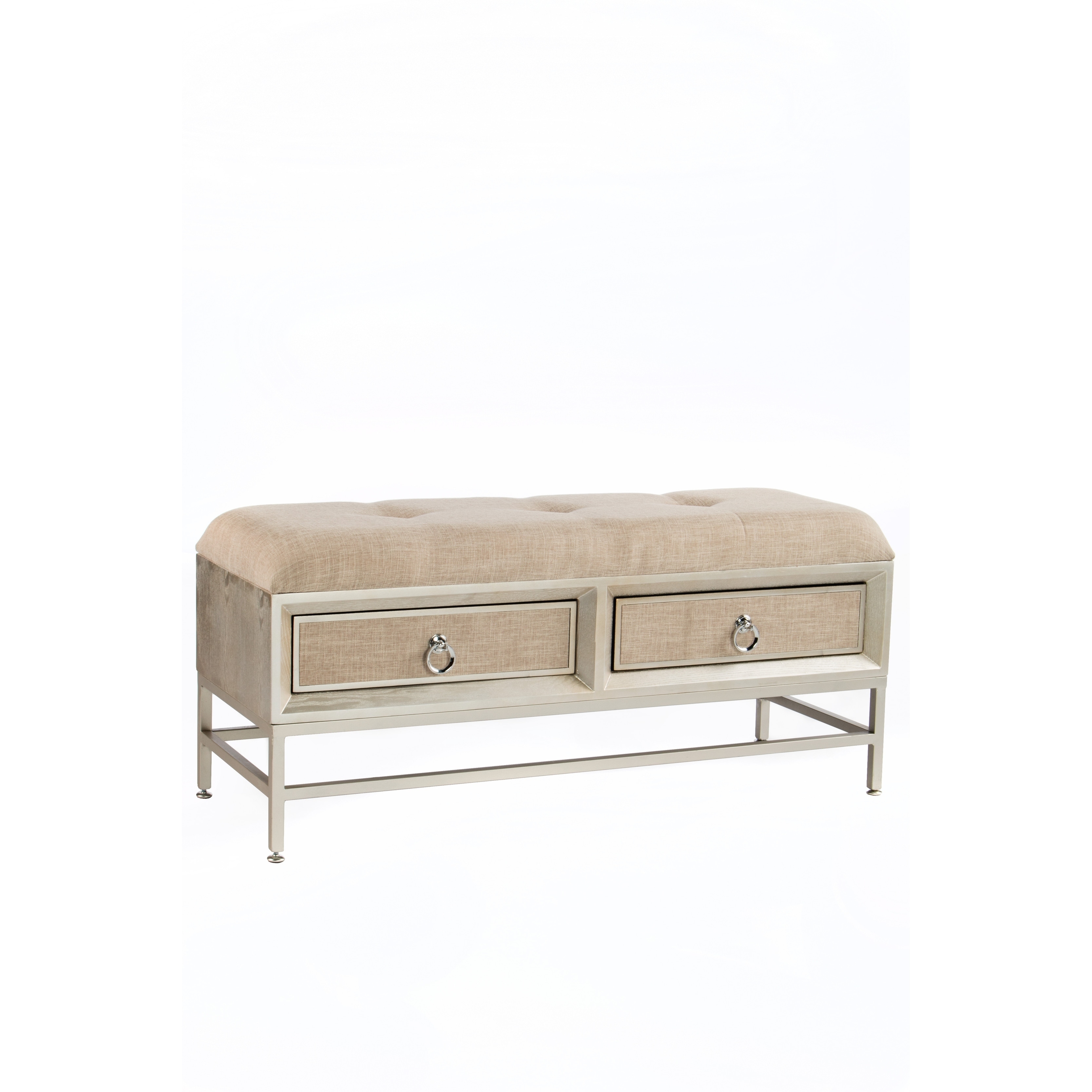 Statements By J Cidy Mid Century Modern Beige Linen Wood 20 Statements By J Cidy Mid Century Modern Beige Linen Wood 20 Inch Tall Cushioned Entryway Bench With Drawers Free Shipping Today