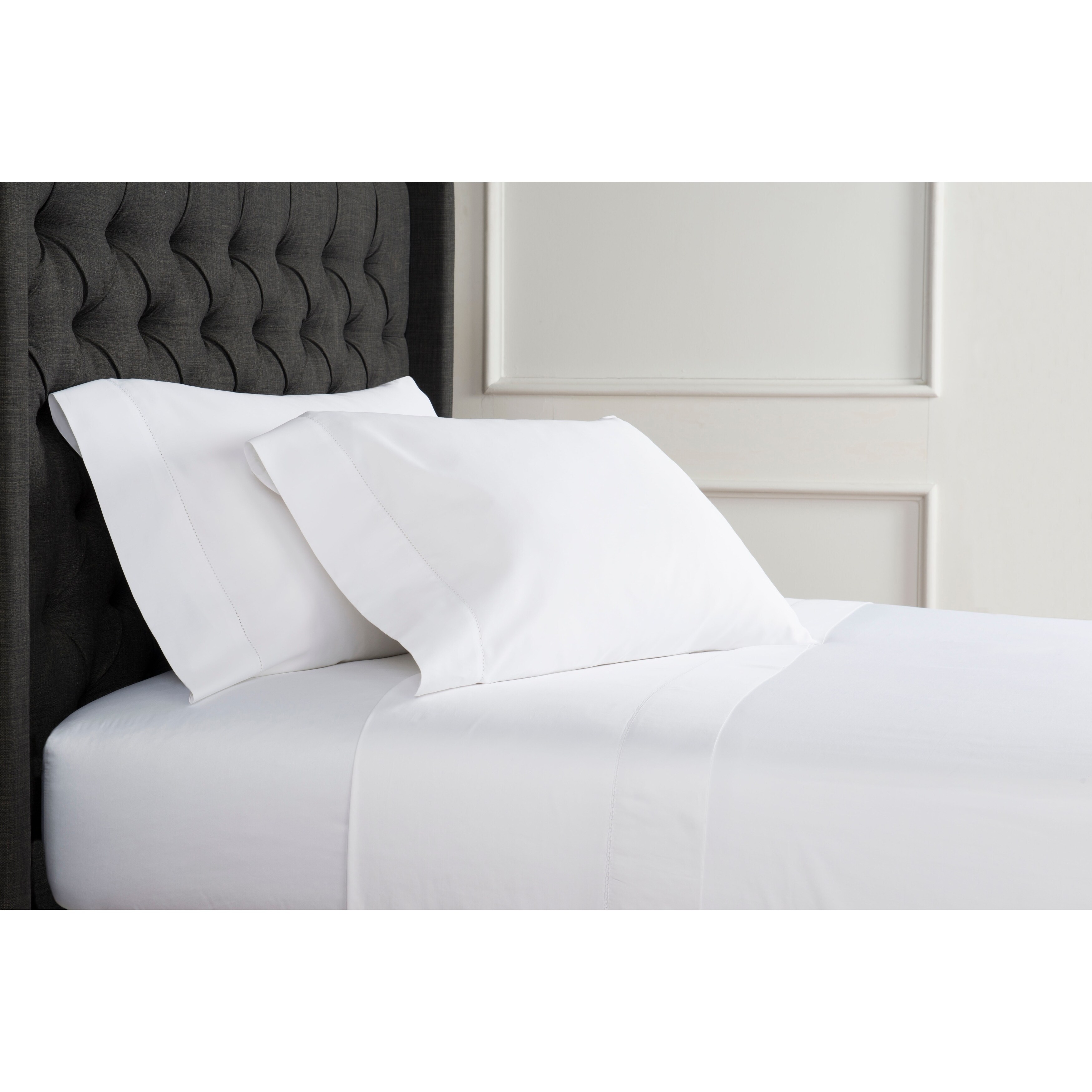 America Grown Cotton Collection 400 Thread Court Supima America Grown Cotton Collection 400 Thread Court Supima Hemsch Sheet Set And Pillowcase