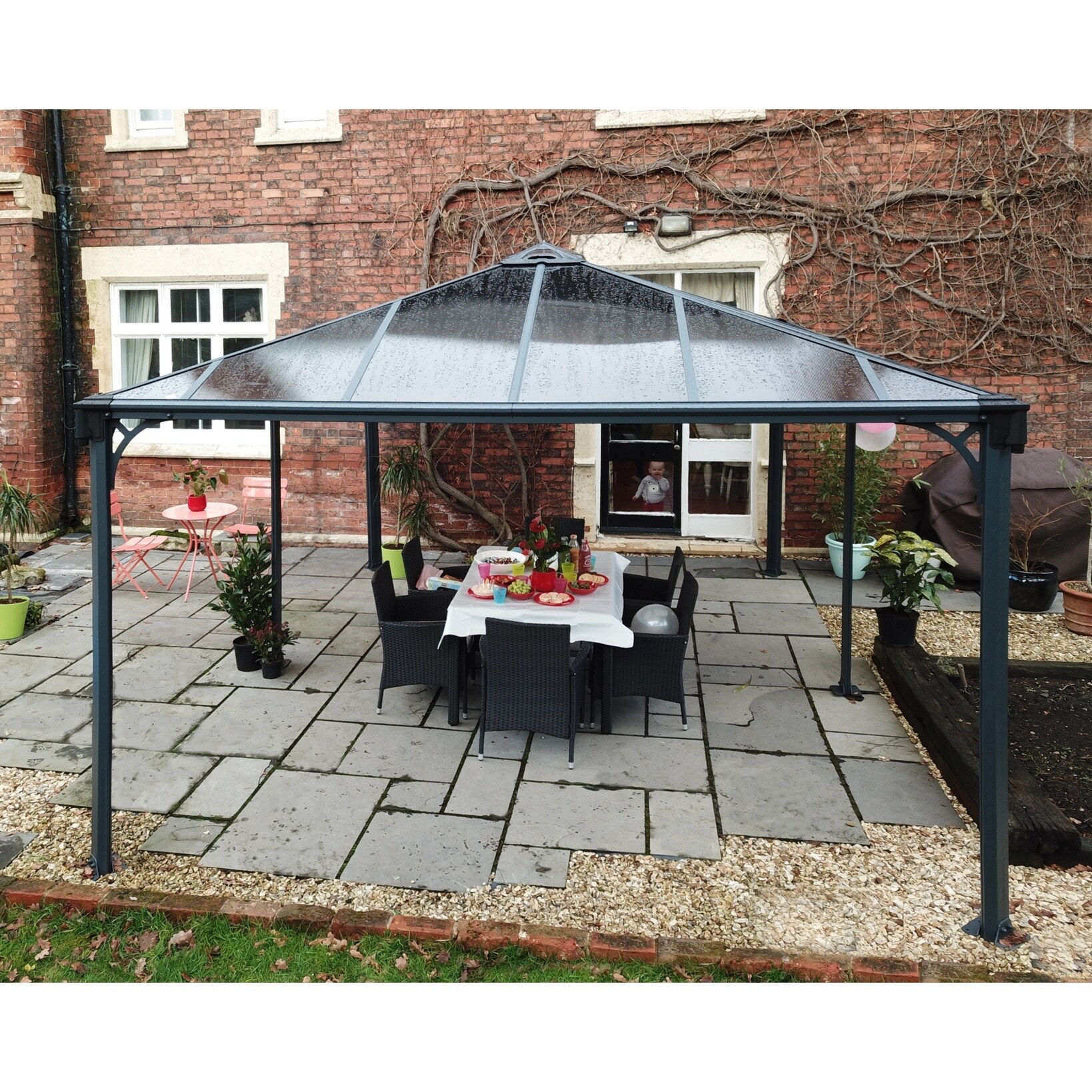 Palram Martinique 5000 16 Ft X 12 Rectangle Hard Top Palram Martinique 5000 16 Ft X 12 Rectangle Hard Top Gazebo