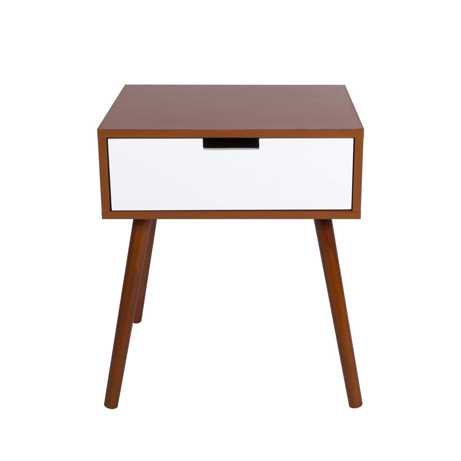 Kinbor Side End Table Mid Century Wood Nightstand Living Room Kinbor Side End Table Mid Century Wood Nightstand Living Room Cabinet W Storage Drawer