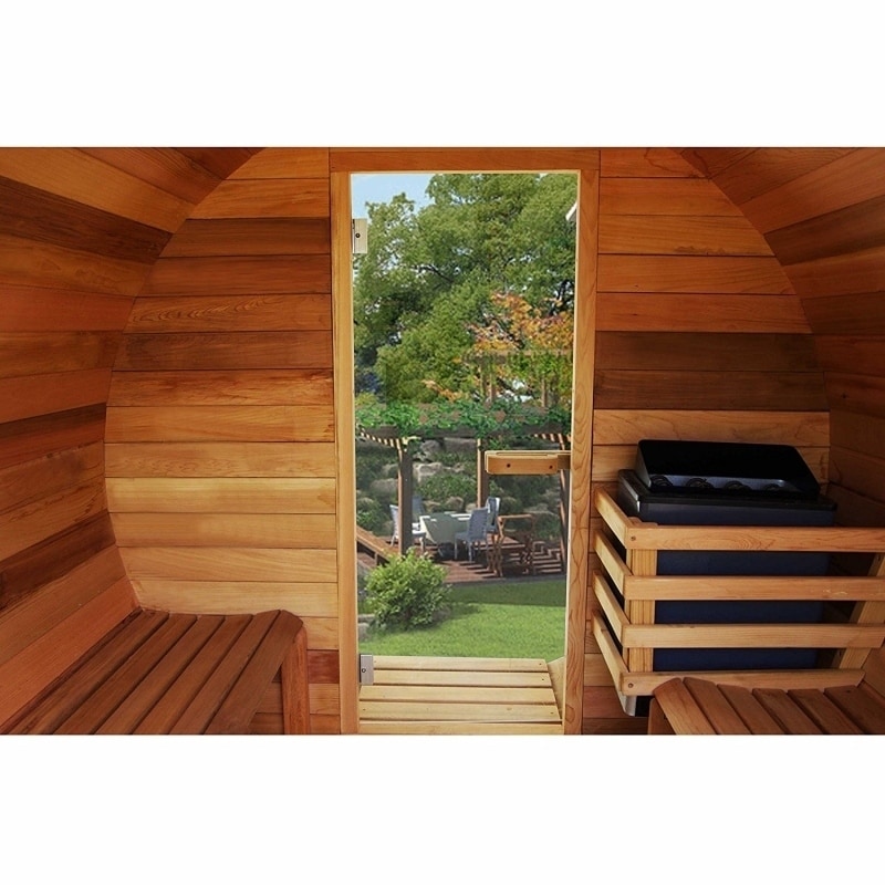Aleko Pine Wood Indoor Outdoor Wet Dry Barrel Sauna 5 Person Aleko Pine Wood Indoor Outdoor Wet Dry Barrel Sauna 5 Person With Heater On Free Shipping Today 26483681