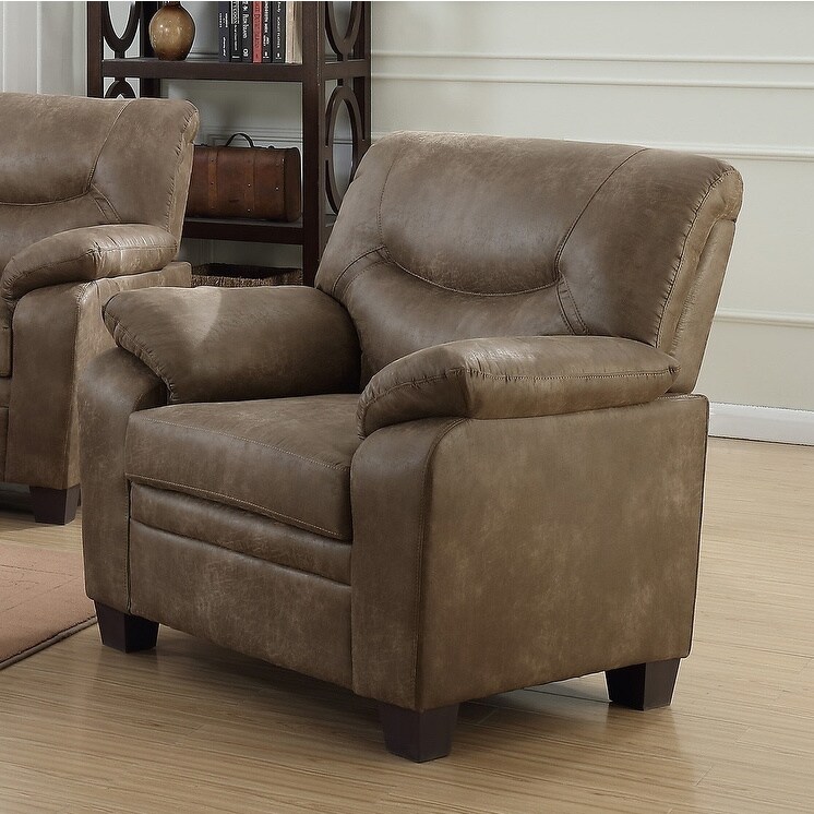 Copper Grove Bicetre Brown Pillow Top Armchair