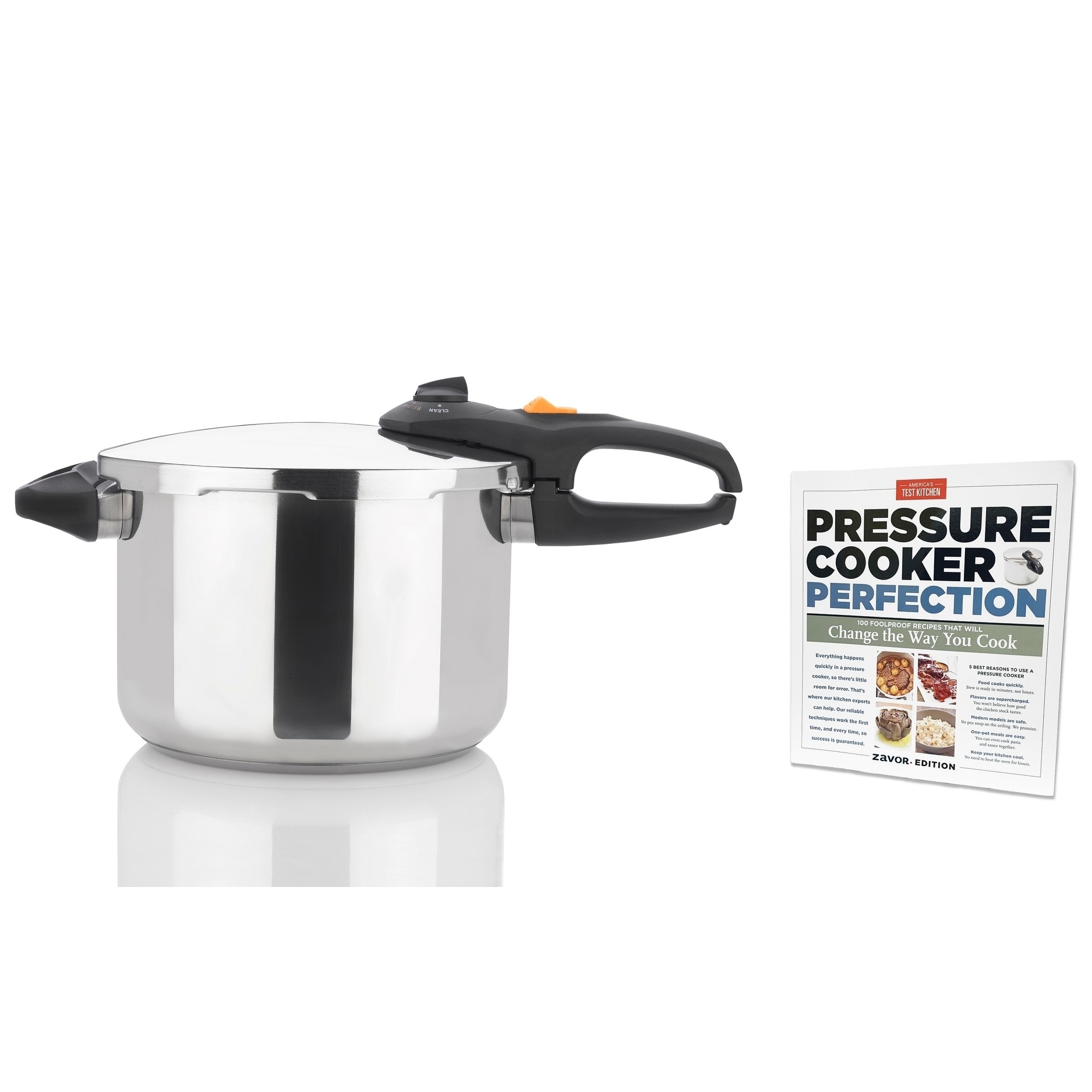 Shop ZAVOR DUO Pressure Cooker With America Test Kitchen Cookbook