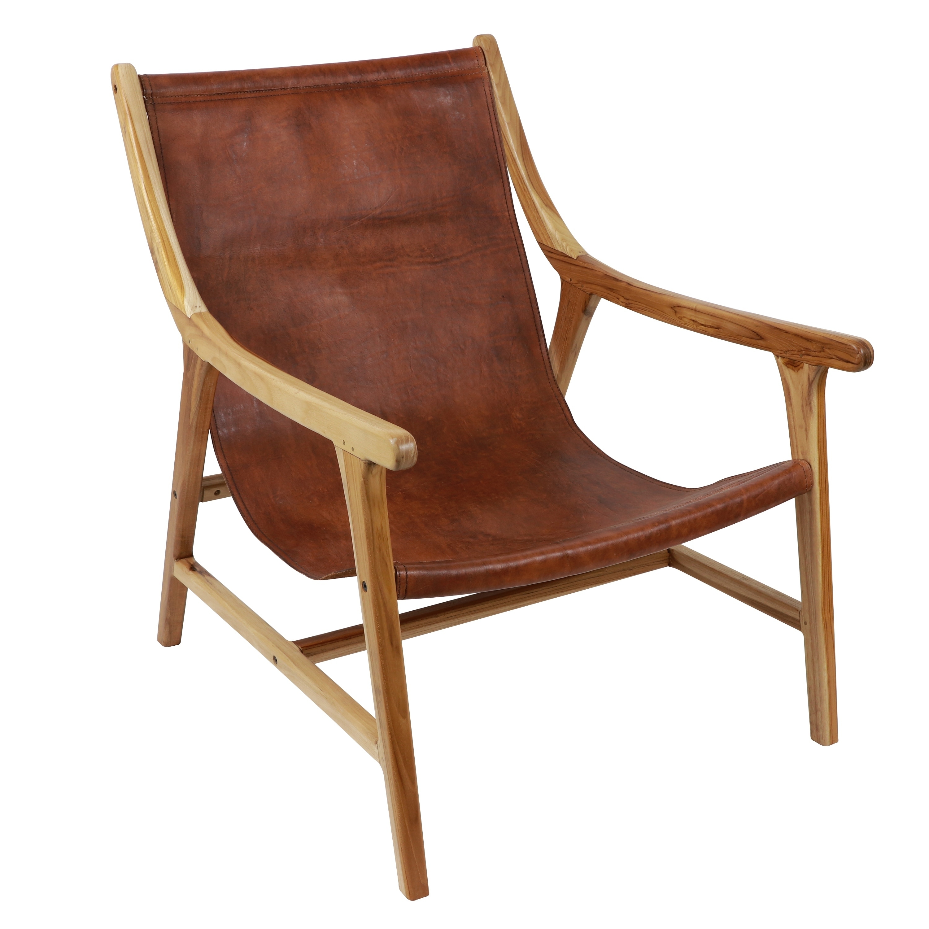 carbon loft littler leather sling chair