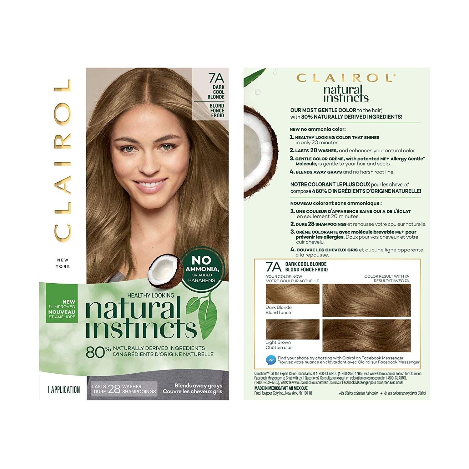 Shop Natural Instincts Semi Permanent Hair Color 7a Sandalwood