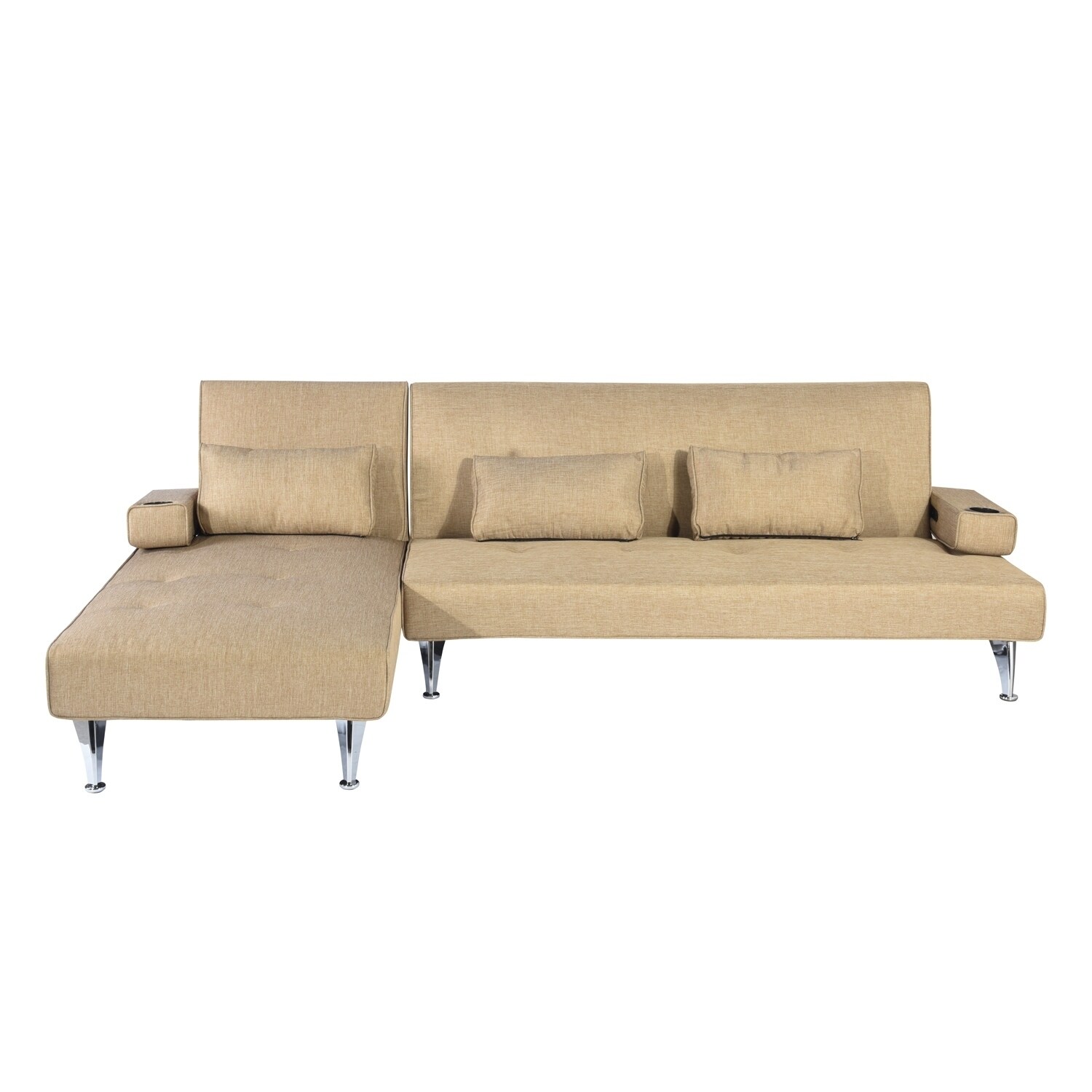 Modern Mid Century Sleeper Sofa Bed