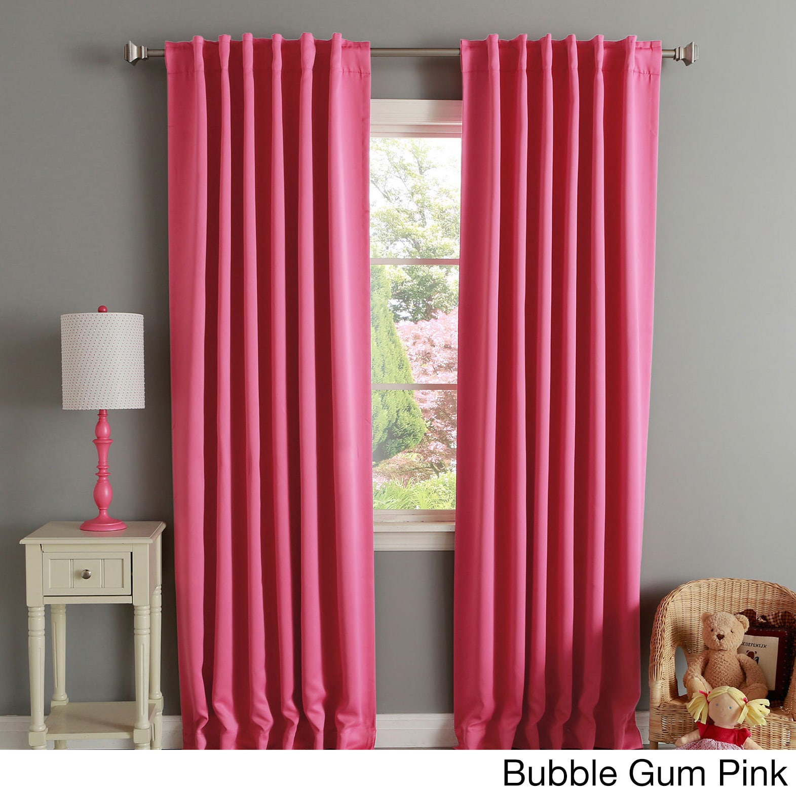 Aurora Home Insulated Thermal Blackout 84 Inch Curtain Panel Aurora Home Insulated Thermal Blackout 84 Inch Curtain Panel Pair 52 X On Free Shipping Today 2946005
