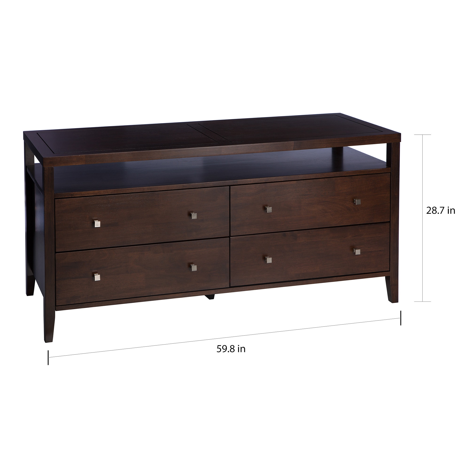 Aristo 4 Drawer Dresser Free Shipping Today Aristo 4 Drawer Dresser Free Shipping Today 80001080